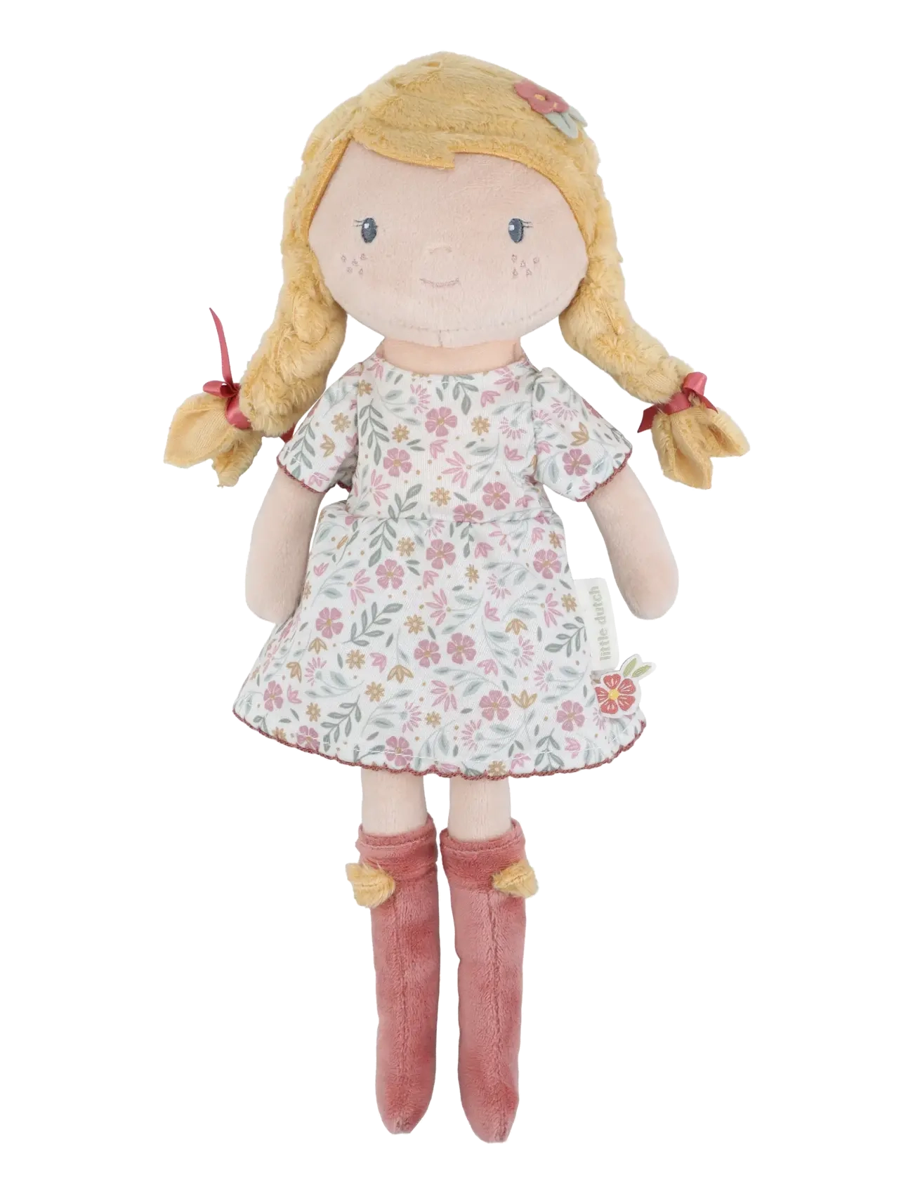 Little Dutch Cuddle Doll Julia 35cm - Legetøj - PINK, YELLOW / pink/rose