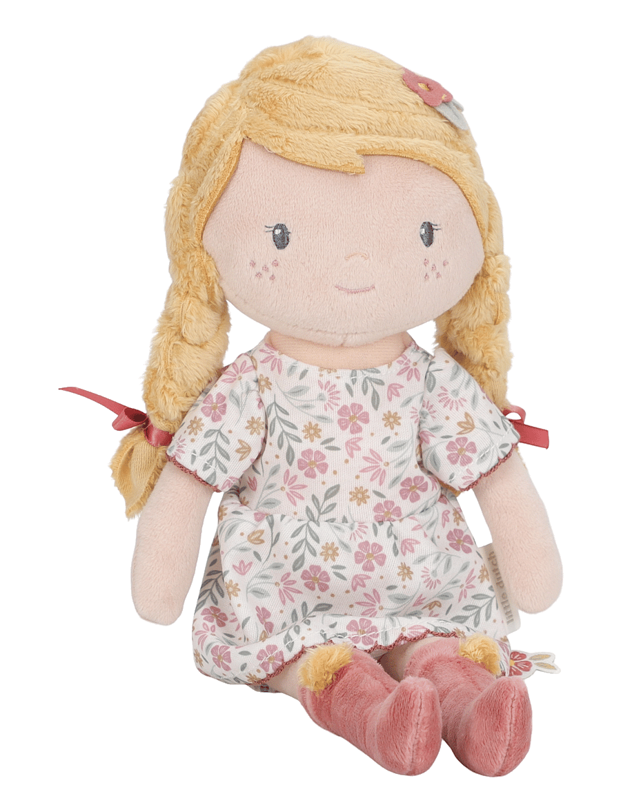 Little Dutch - Cuddle Doll Julia 35cm - dockor - pink, yellow - 2