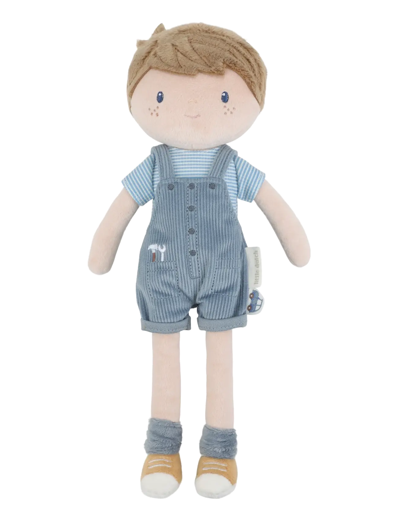 Little Dutch Cuddle Doll Jim 35cm - Legetøj - BLUE, BROWN, PINK / blue