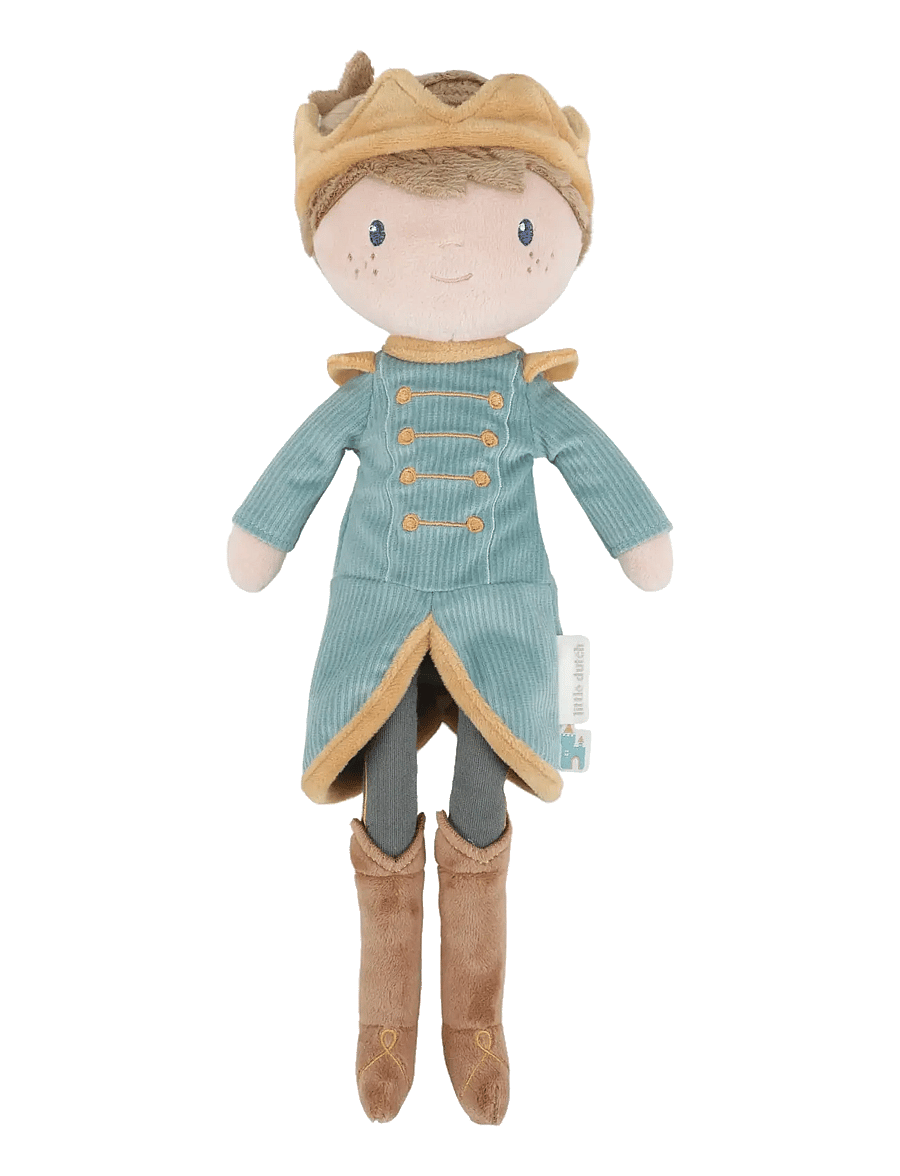 Little Dutch - Cuddle Doll Prince Jim 35cm - dockor - blue, yellow, brown - 1