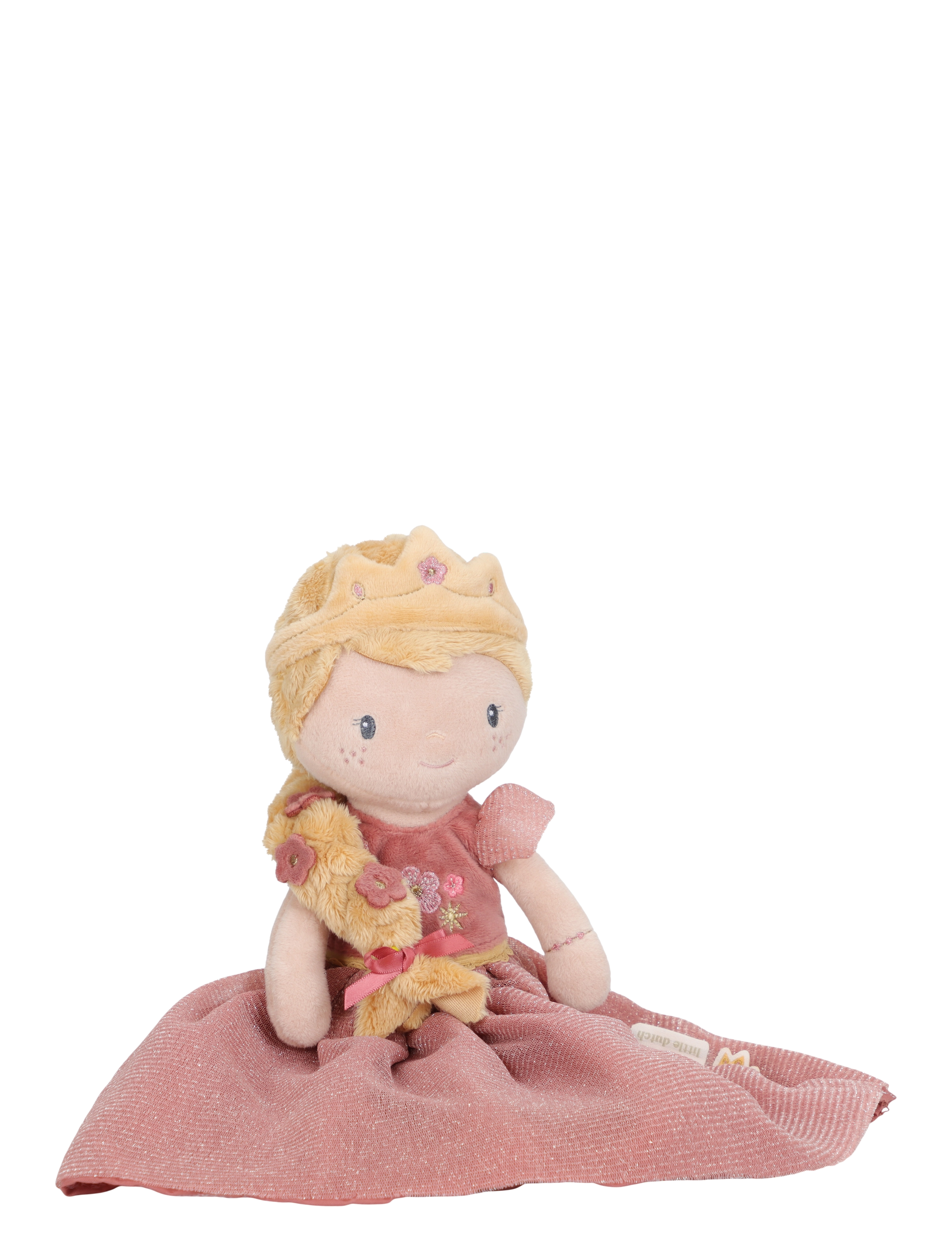 Little Dutch - Cuddle Doll Princess Julia 35cm - dukker - pink, yellow - 2