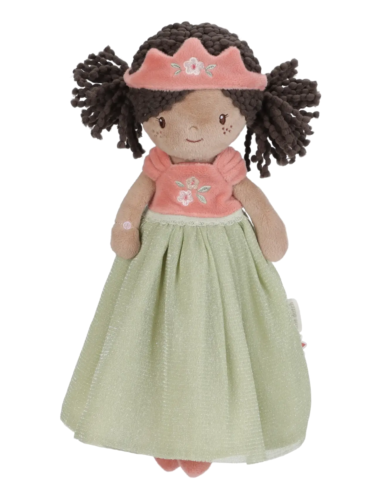 Little Dutch Cuddle Doll Princess Evi  35cm - Kosekluter - GREEN, PINK, BROWN / pink/rose