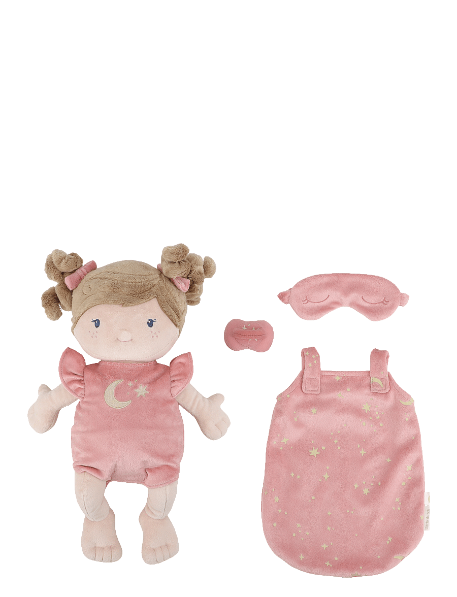 Little Dutch - Cuddle Doll Baby Rosa 40cm - dockor - white, pink, brown - 2