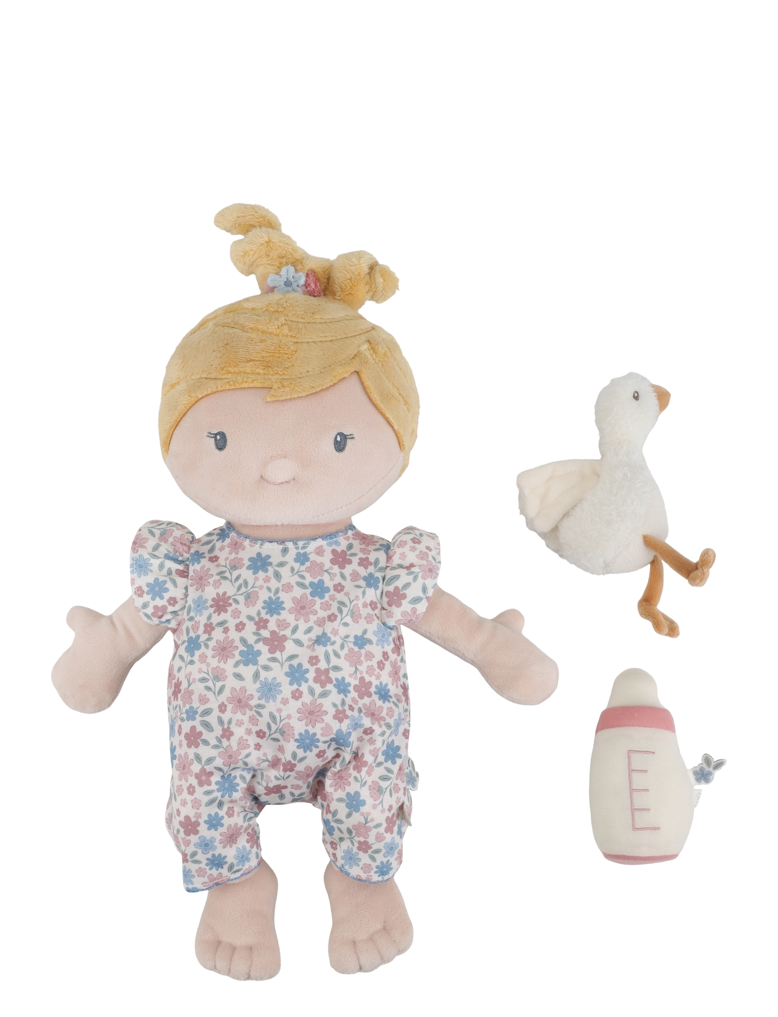 Little Dutch - Cuddle Doll Baby Julia 40cm - dukker - yellow, pink, white - 2