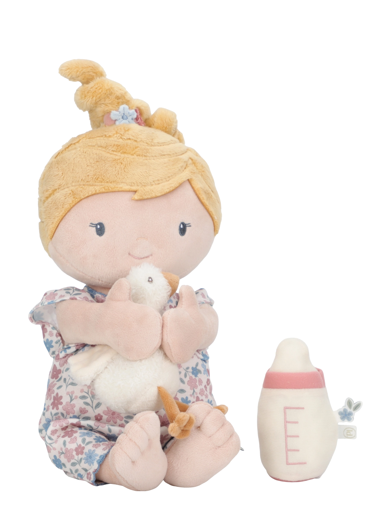 Little Dutch - Cuddle Doll Baby Julia 40cm - dukker - yellow, pink, white - 3