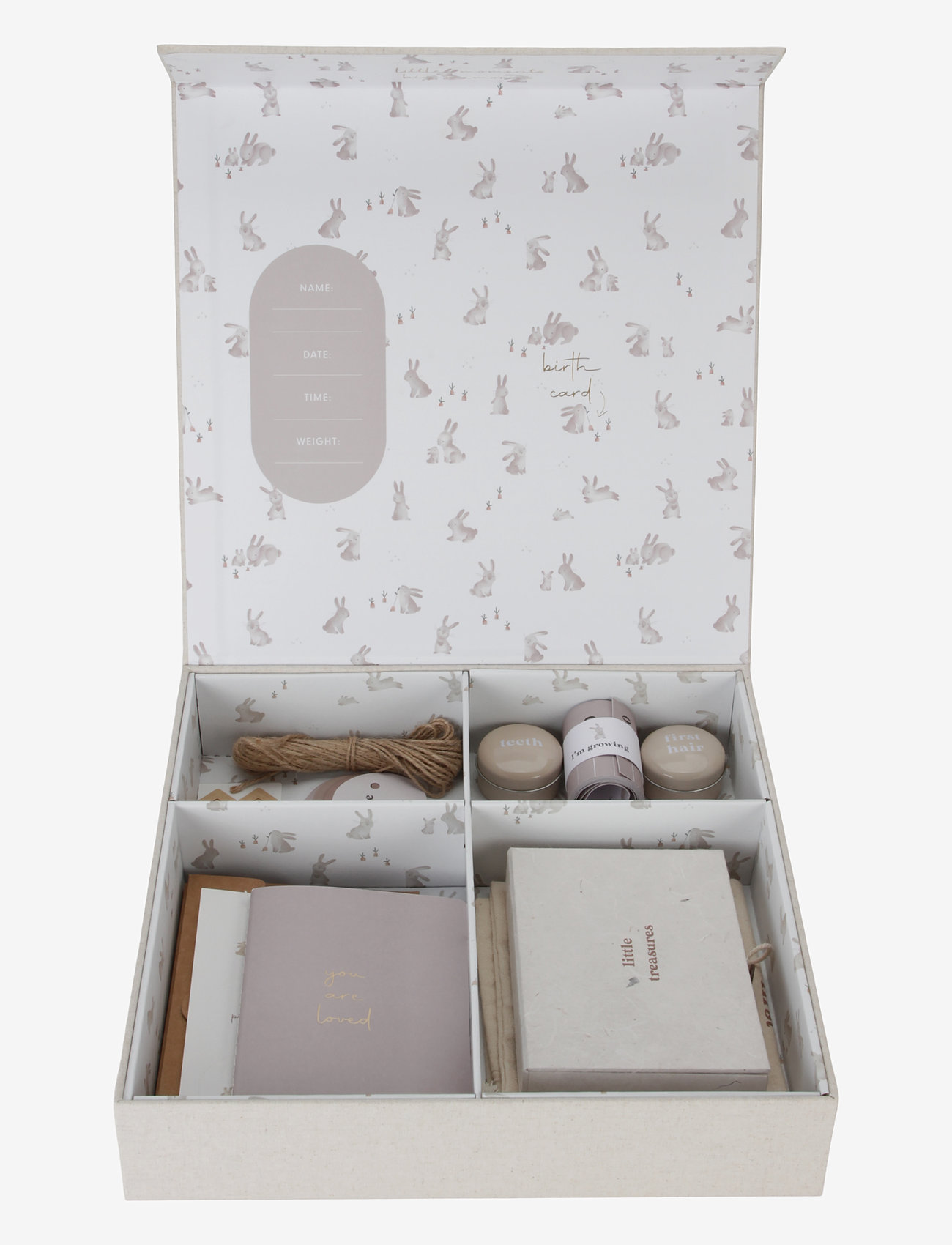 Little Dutch - Little Dutch  Memory box Baby Bunny FSC - shoppa efter ålder - grey - 3