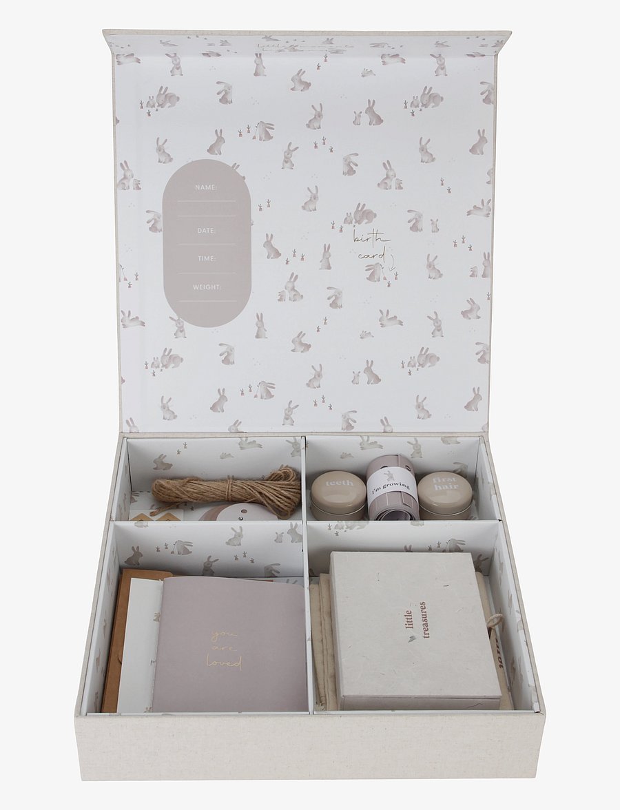 Little Dutch - Little Dutch Memory box Baby Bunny FSC - mina första år - grey - 3