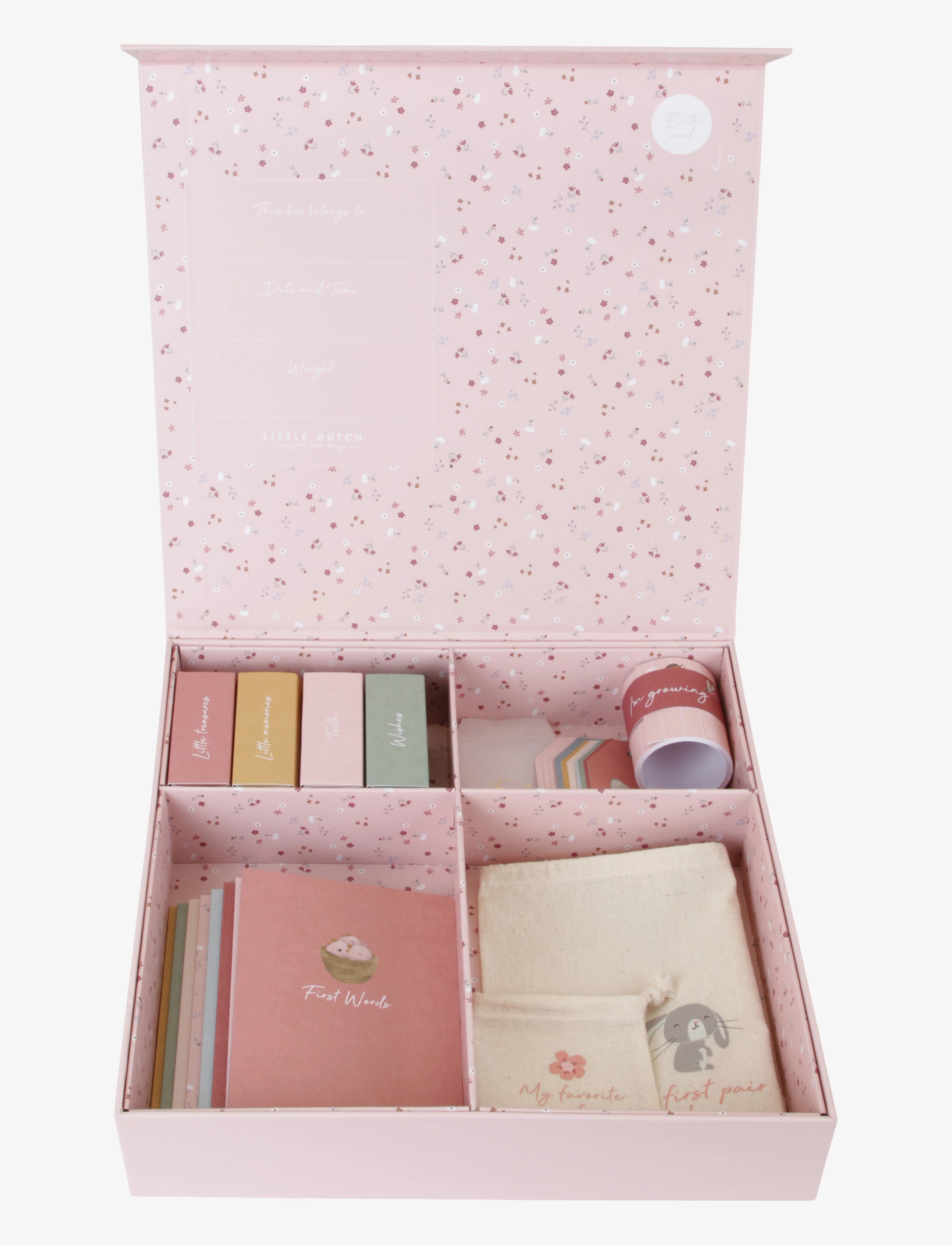 Little Dutch - Little Dutch - Memory box Flowers & Butterflies - pink - 1
