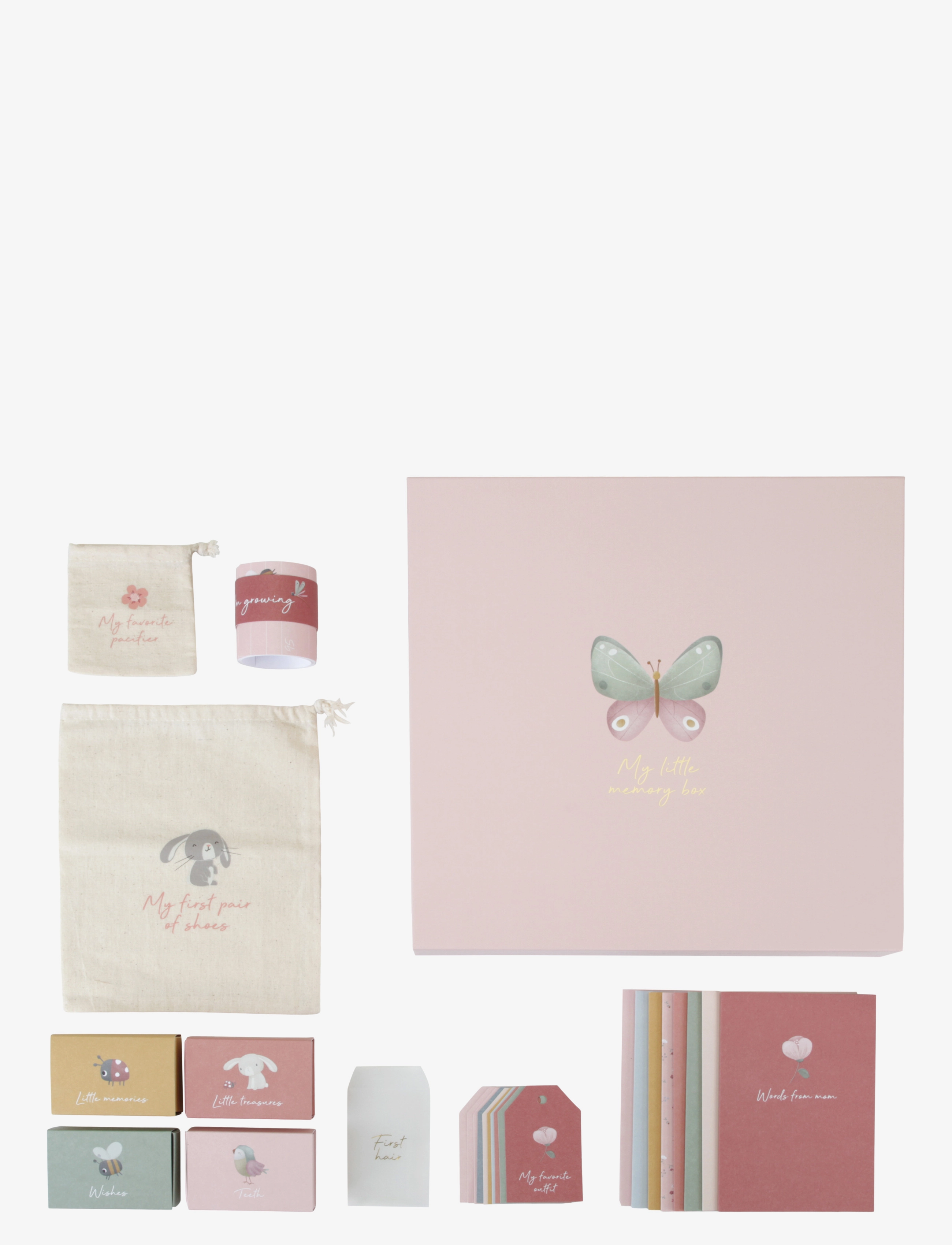 Little Dutch - Little Dutch - Memory box Flowers & Butterflies - pink - 2