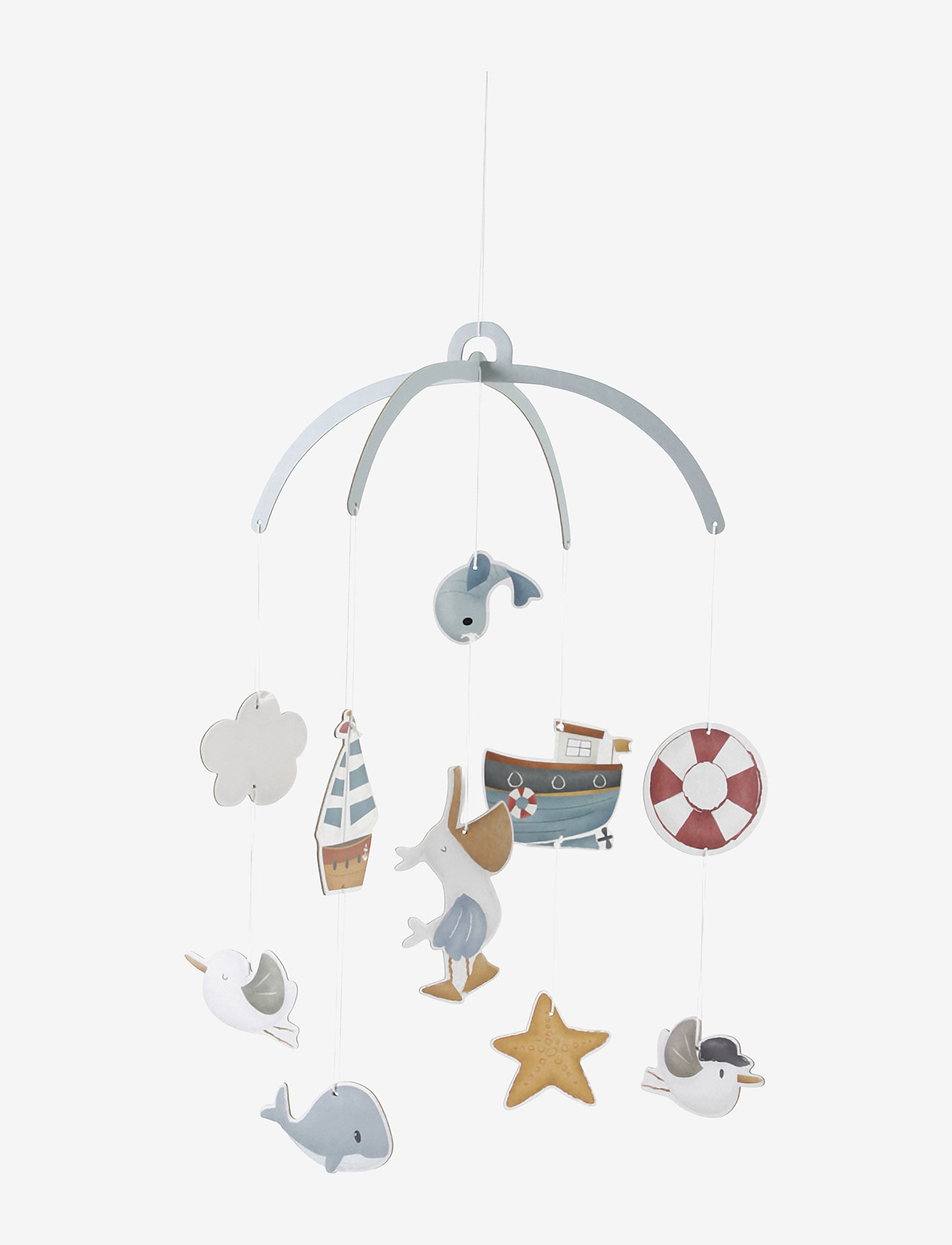 Little Dutch - Little Dutch - Cardboard mobile Sailors Bay - sängmobiler - green - 1