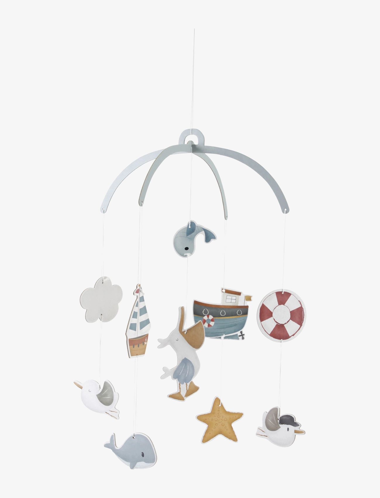 Little Dutch - Cardboard mobile Sailors Bay - GREEN