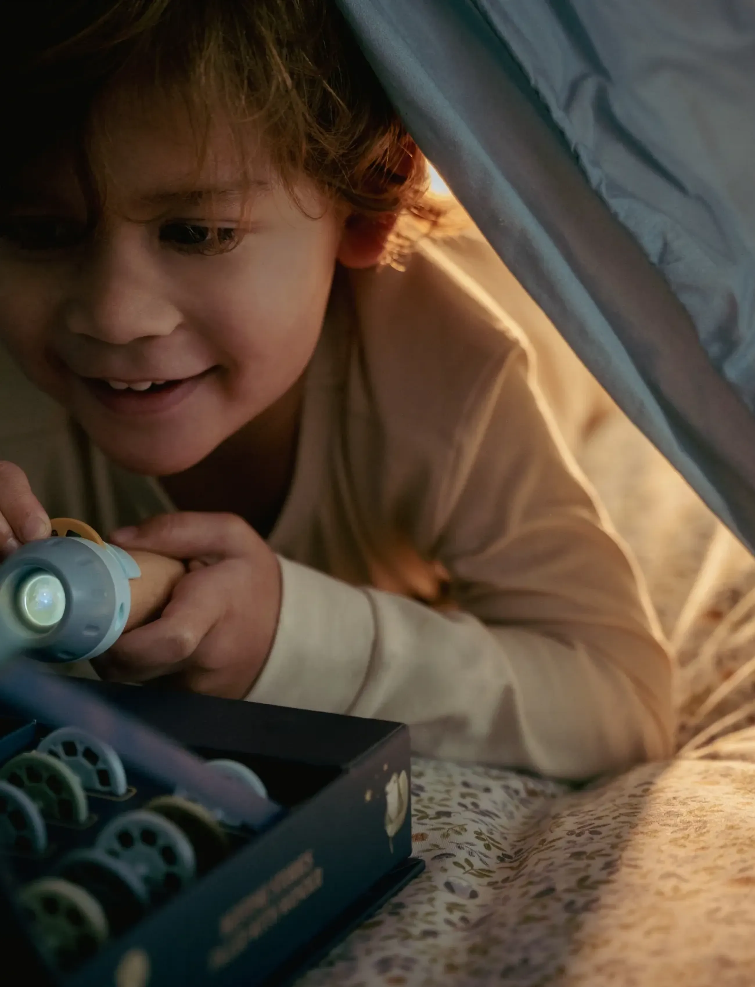 Little Dutch Story Projector - Blue, One Size, Blue, Legetøj > Electronic & Media, Børn