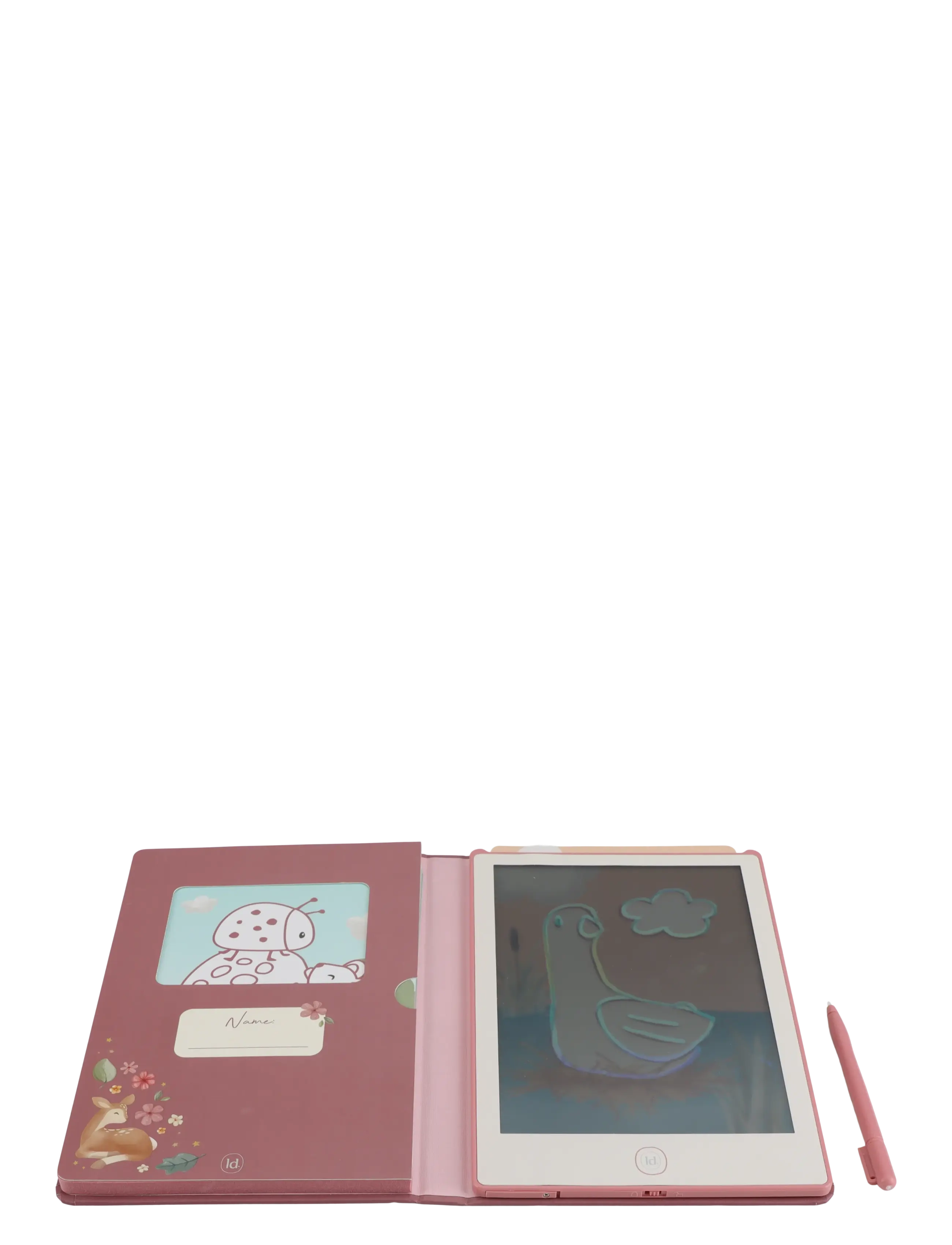 Little Dutch Drawing tablet - Pink - Läxhörna - PINK / pink/rose