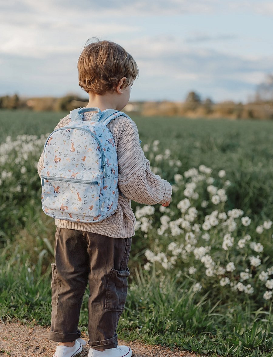 Little Dutch - Backpack Forest Friends - ryggsäckar - blue - 5