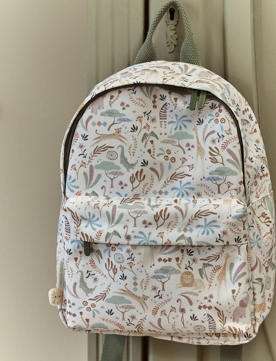 Little Dutch - Little Dutch - Backpack - Safari Friends - ryggsäckar - green - 4