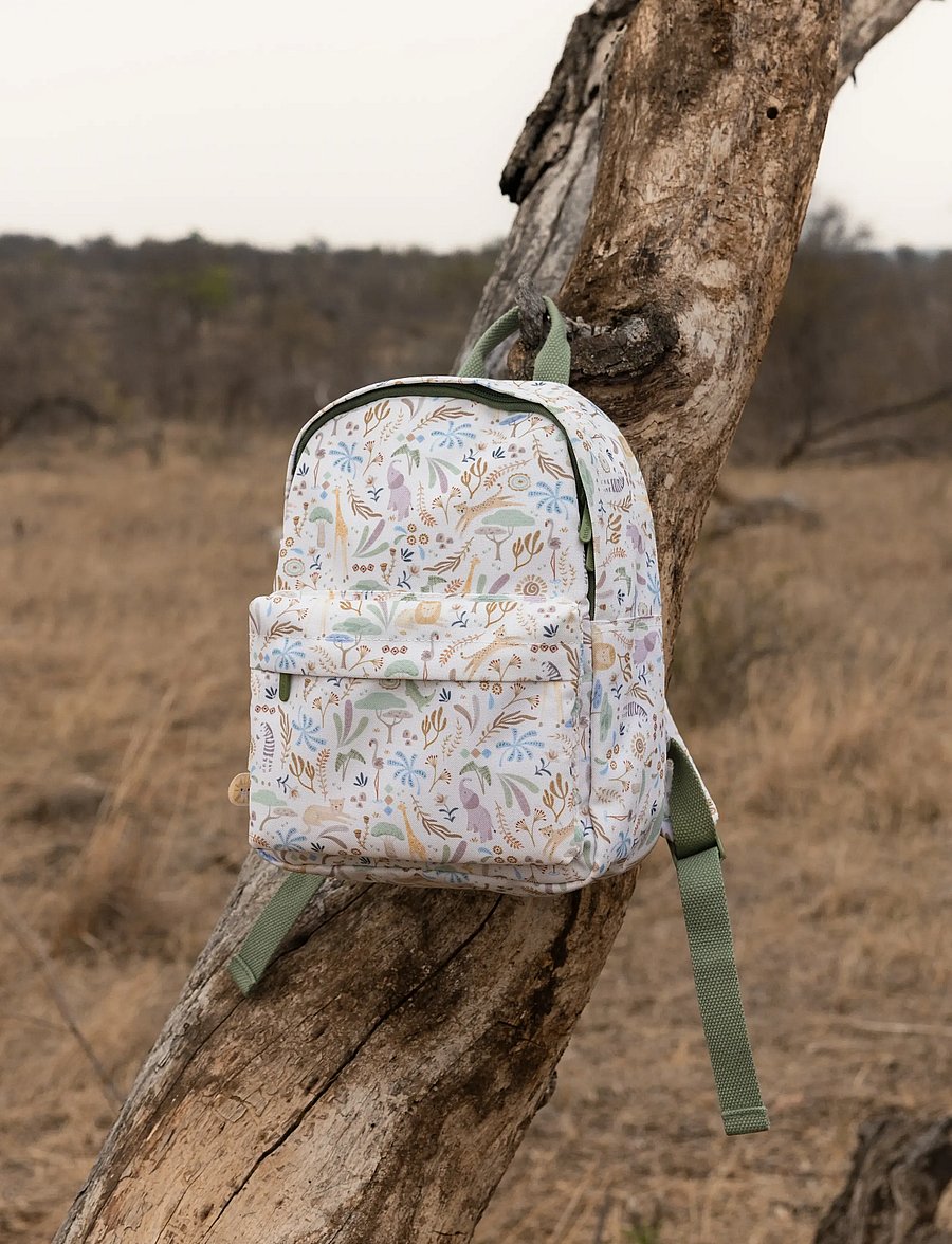 Little Dutch - Little Dutch - Backpack - Safari Friends - ryggsäckar - green - 5