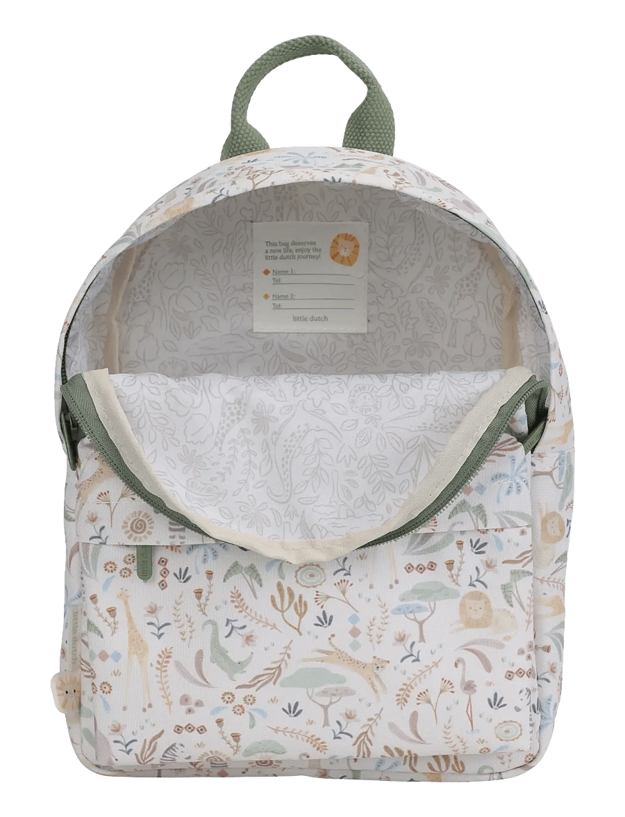 Little Dutch - Little Dutch - Backpack - Safari Friends - ryggsäckar - green - 3