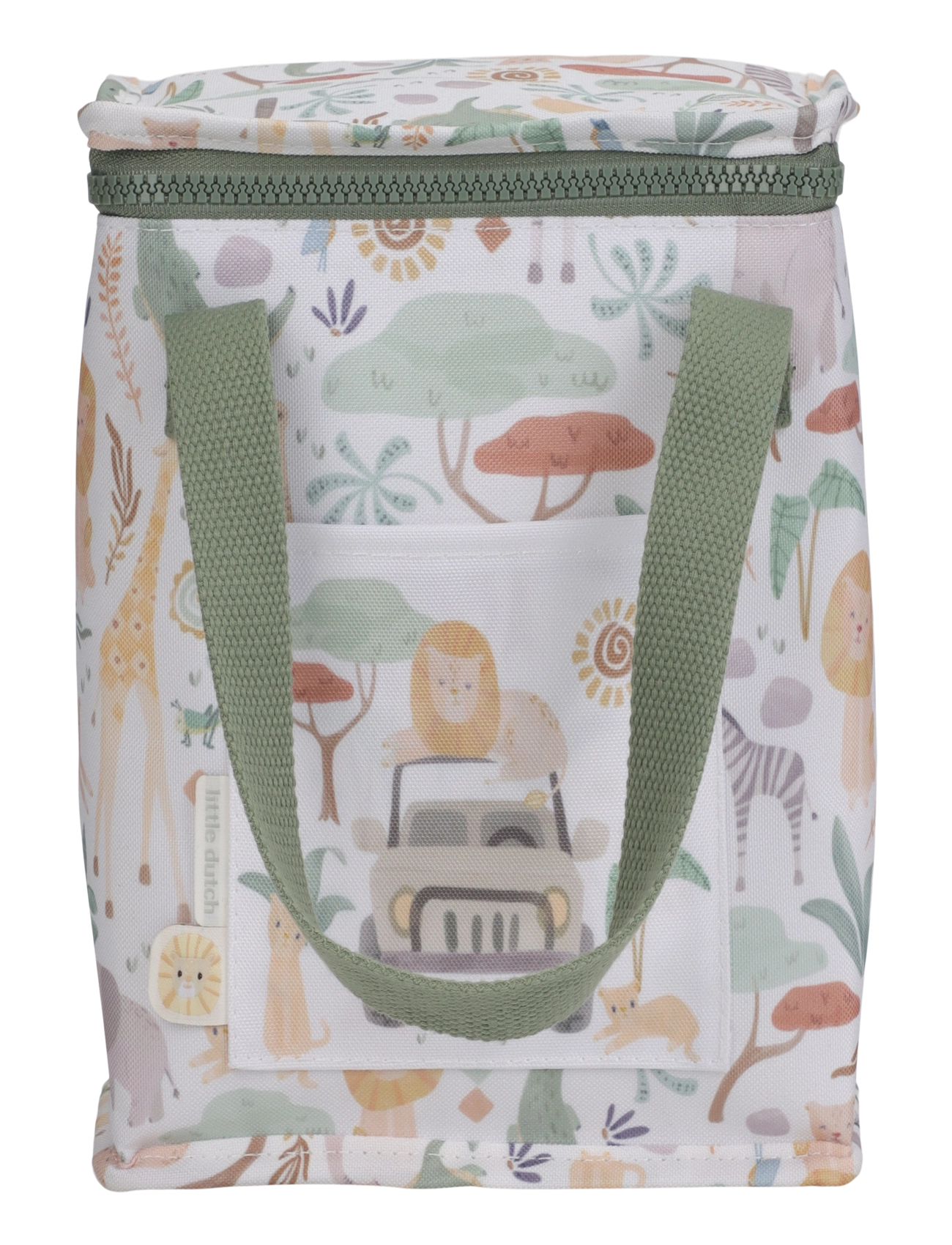 Little Dutch Little Dutch - Cooler bag - Safari Friends - Barn 98-134 - GREEN / khaki/green