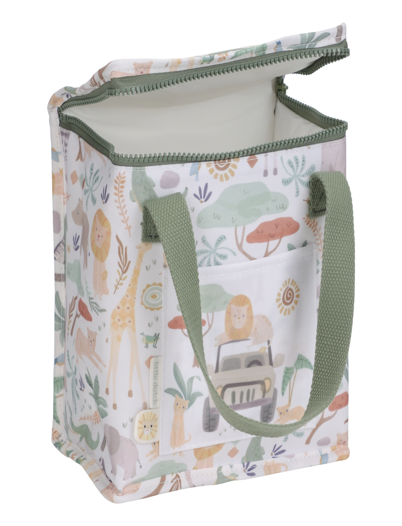 Little Dutch - Little Dutch - Cooler bag - Safari Friends - ryggsäckar - green - 2