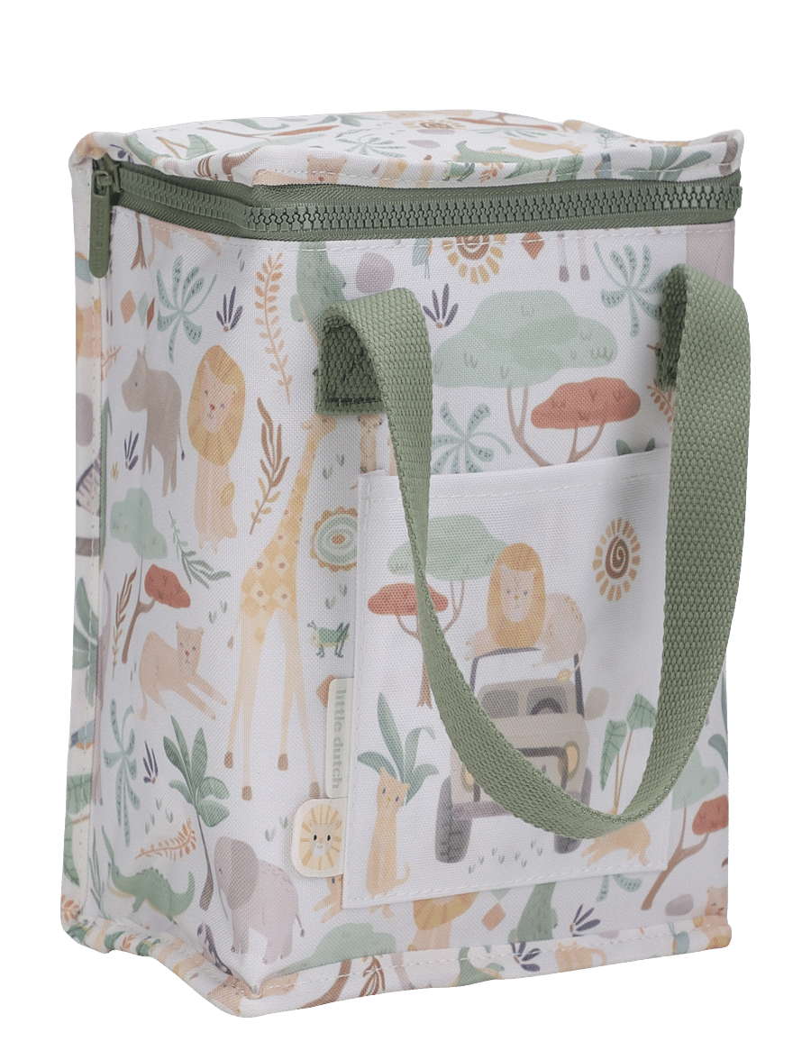 Little Dutch - Little Dutch - Cooler bag - Safari Friends - ryggsäckar - green - 3