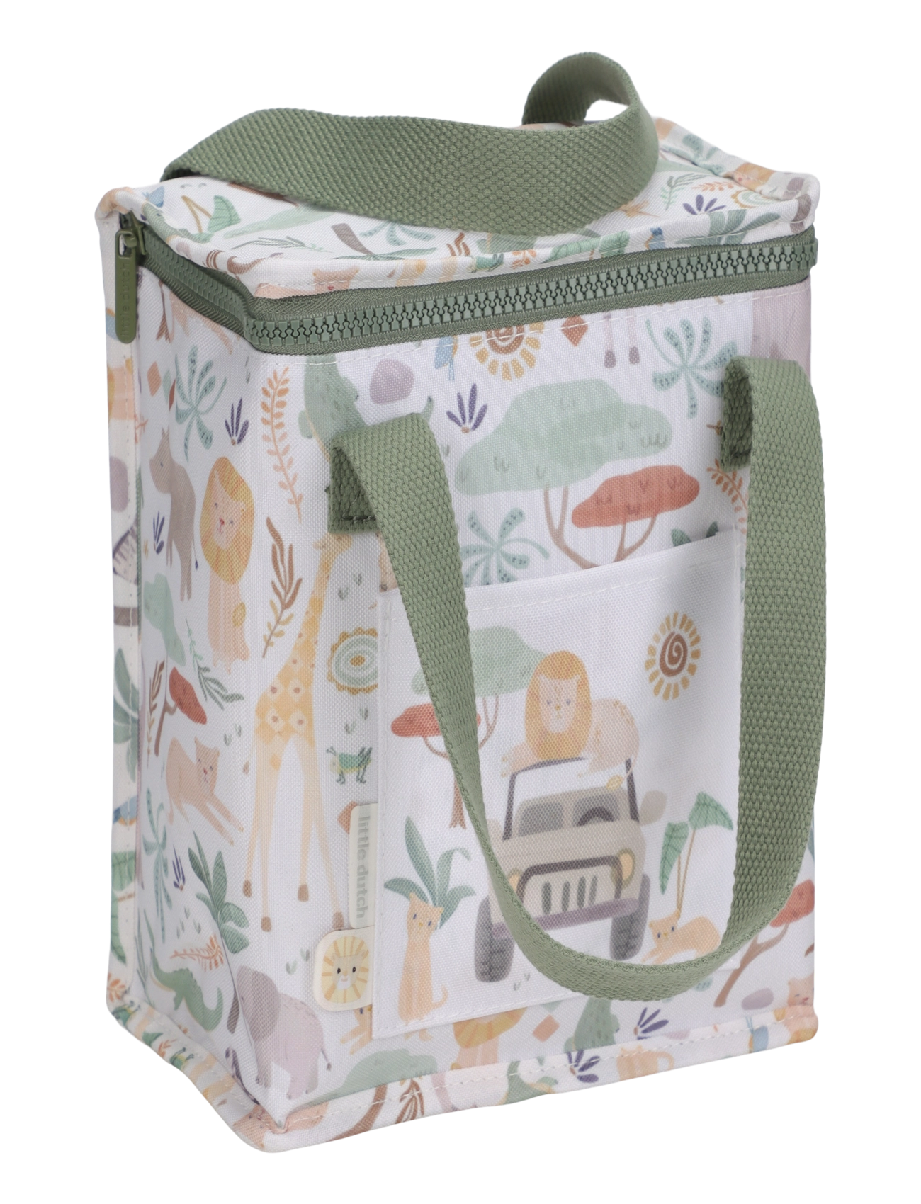 Little Dutch - Little Dutch - Cooler bag - Safari Friends - ryggsäckar - green - 4