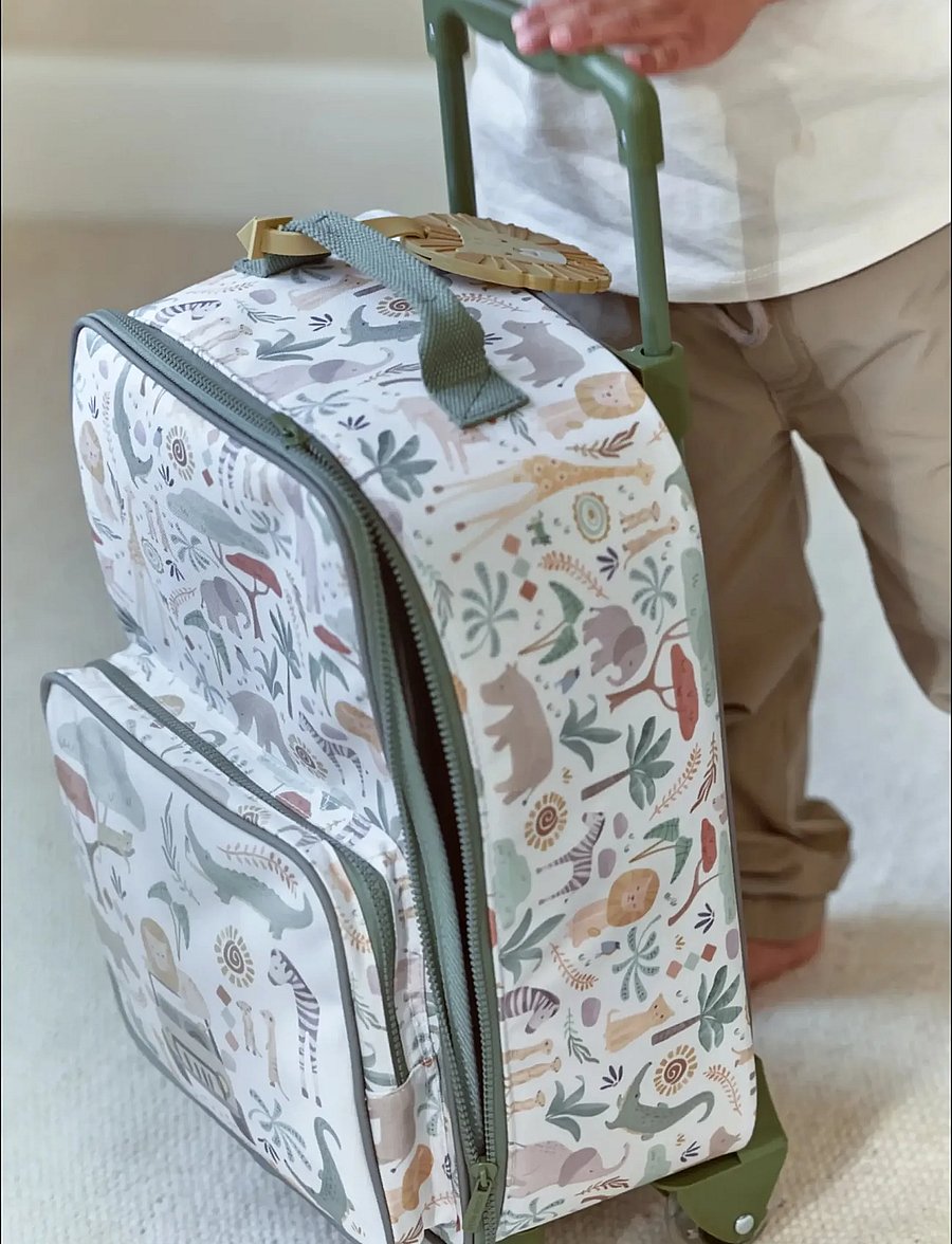 Little Dutch - Little Dutch - Suitcase - Safari Friends - resväskor till barn - green - 0