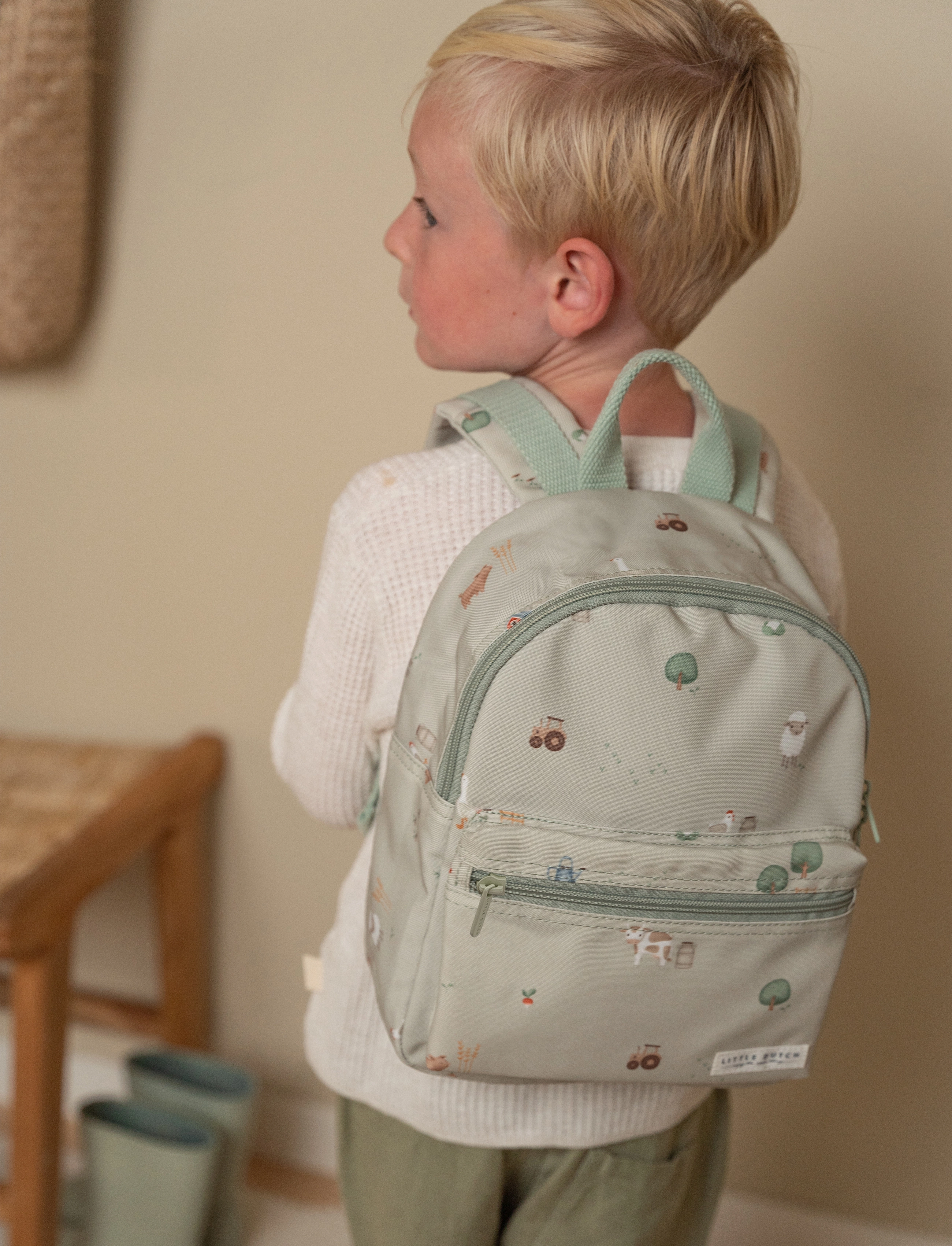 Little Dutch - Little Dutch - Backpack Farm - ryggsäckar - green - 3