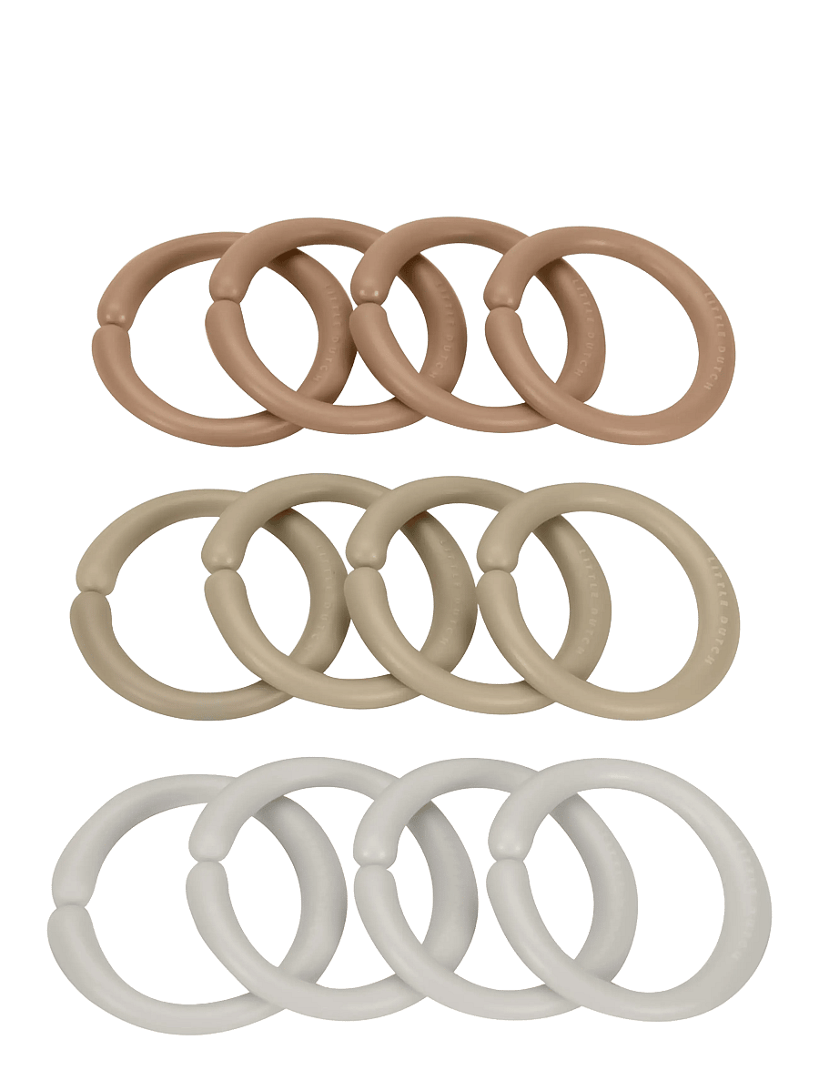 Little Dutch - Little Dutch Little Loops Toy links beige - krokar och galgar - beige - 0