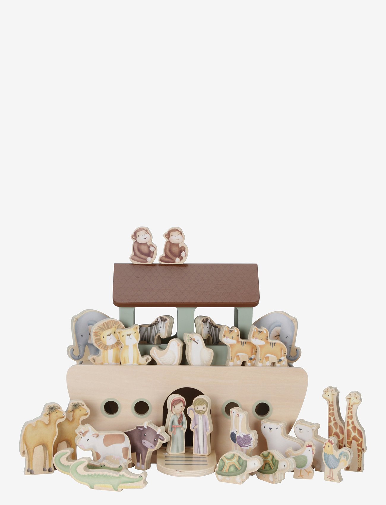 Little Dutch - Little Dutch - Noah's Ark - träfigurer - multi - 2