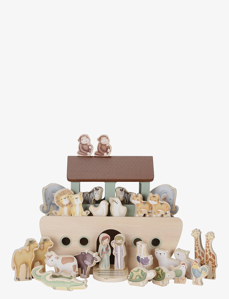 Little Dutch - Little Dutch - Noah's Ark - træfigurer - multi - 2