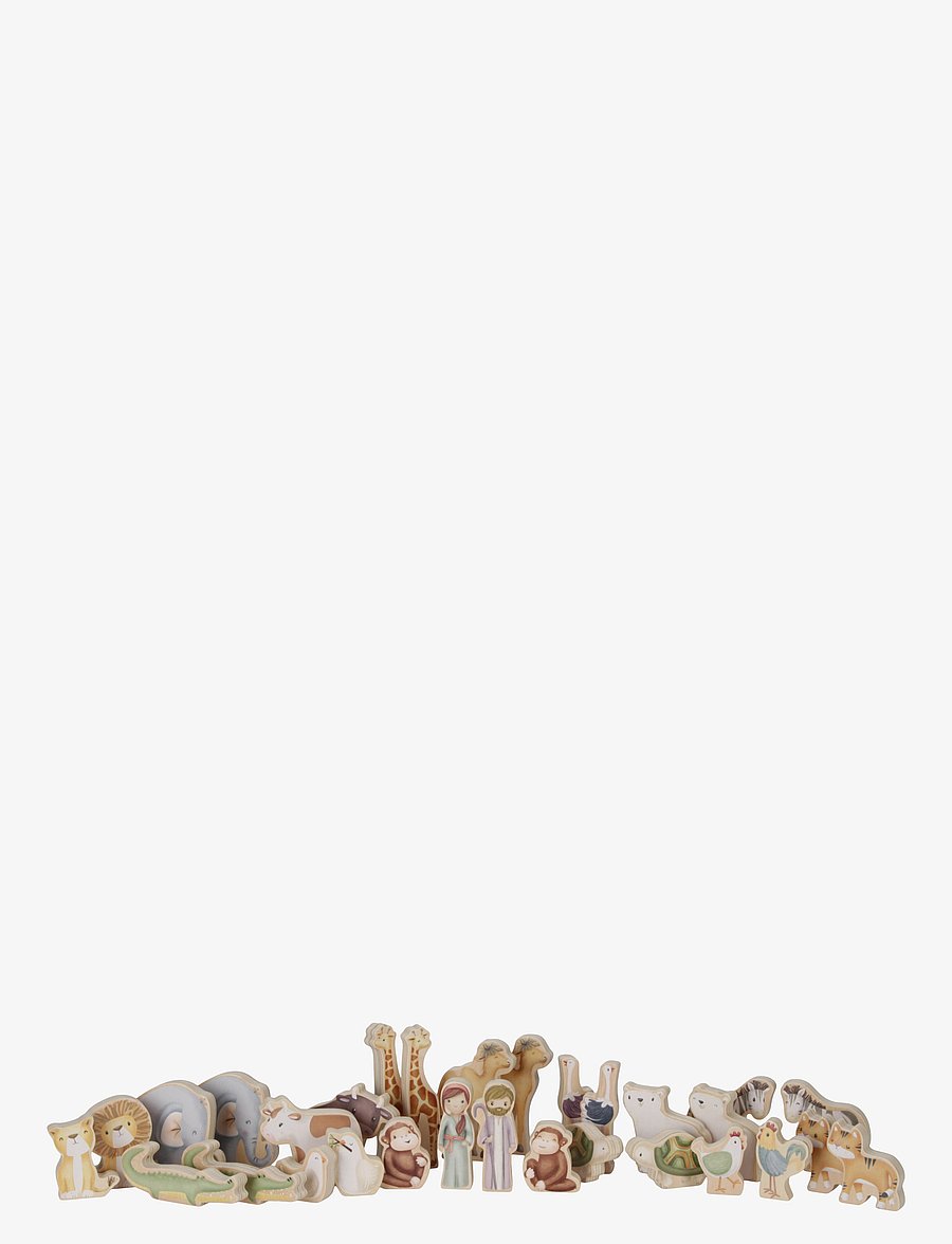 Little Dutch - Little Dutch - Noah's Ark - træfigurer - multi - 3