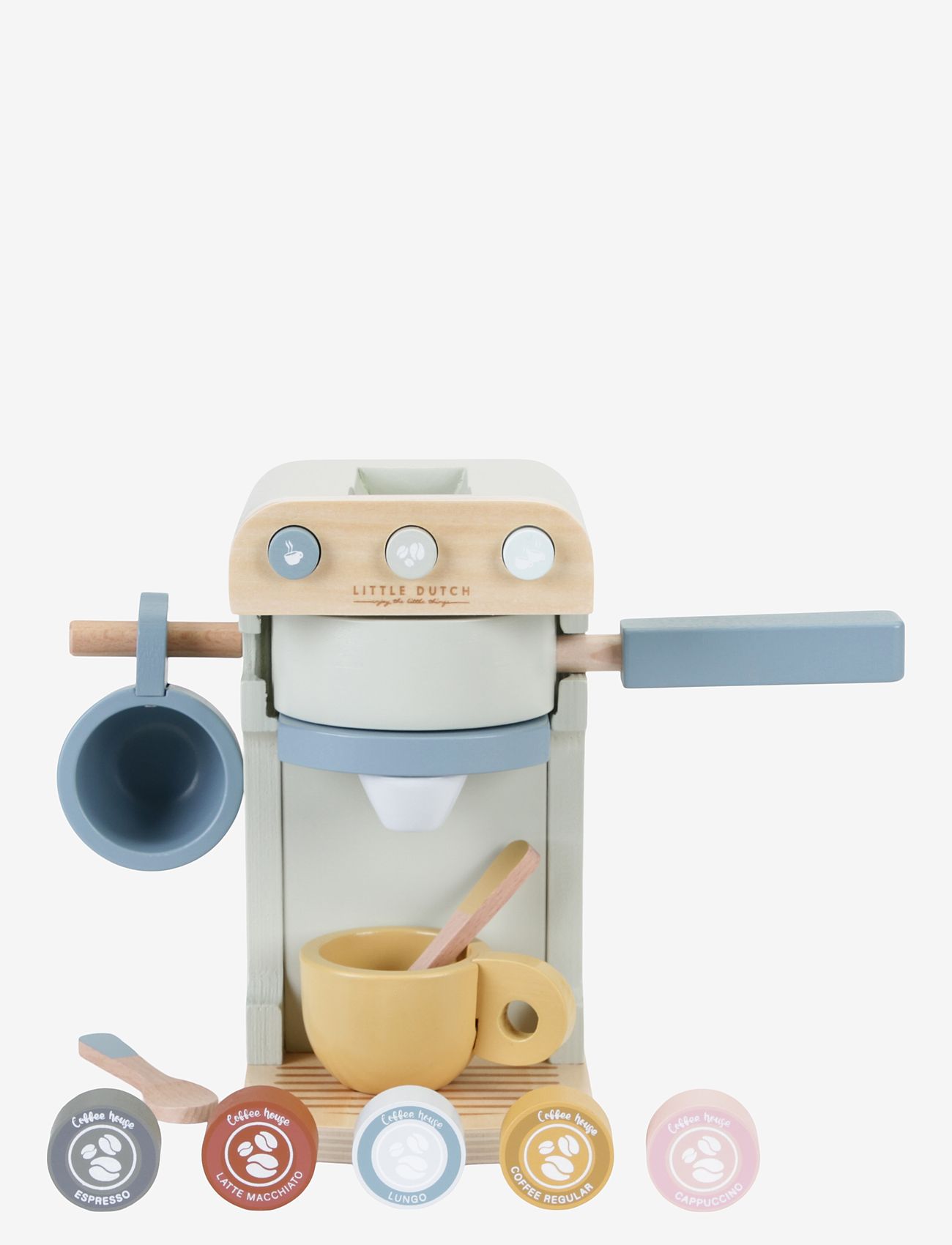Little Dutch - Little Dutch - Wooden Coffee machine - kaffe & teserviser - multi - 1