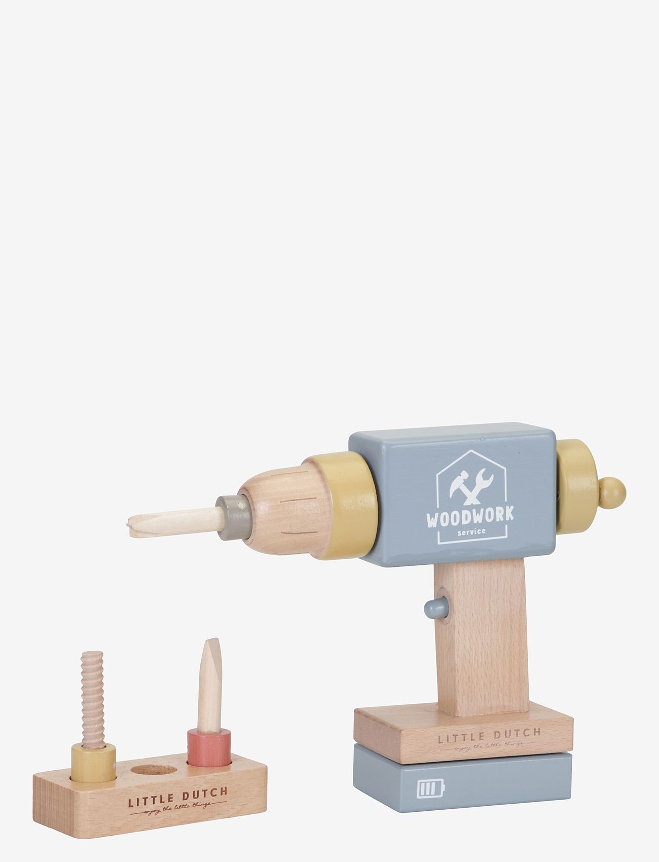 Little Dutch - Little Dutch - Wooden drilling machine - blue - 1