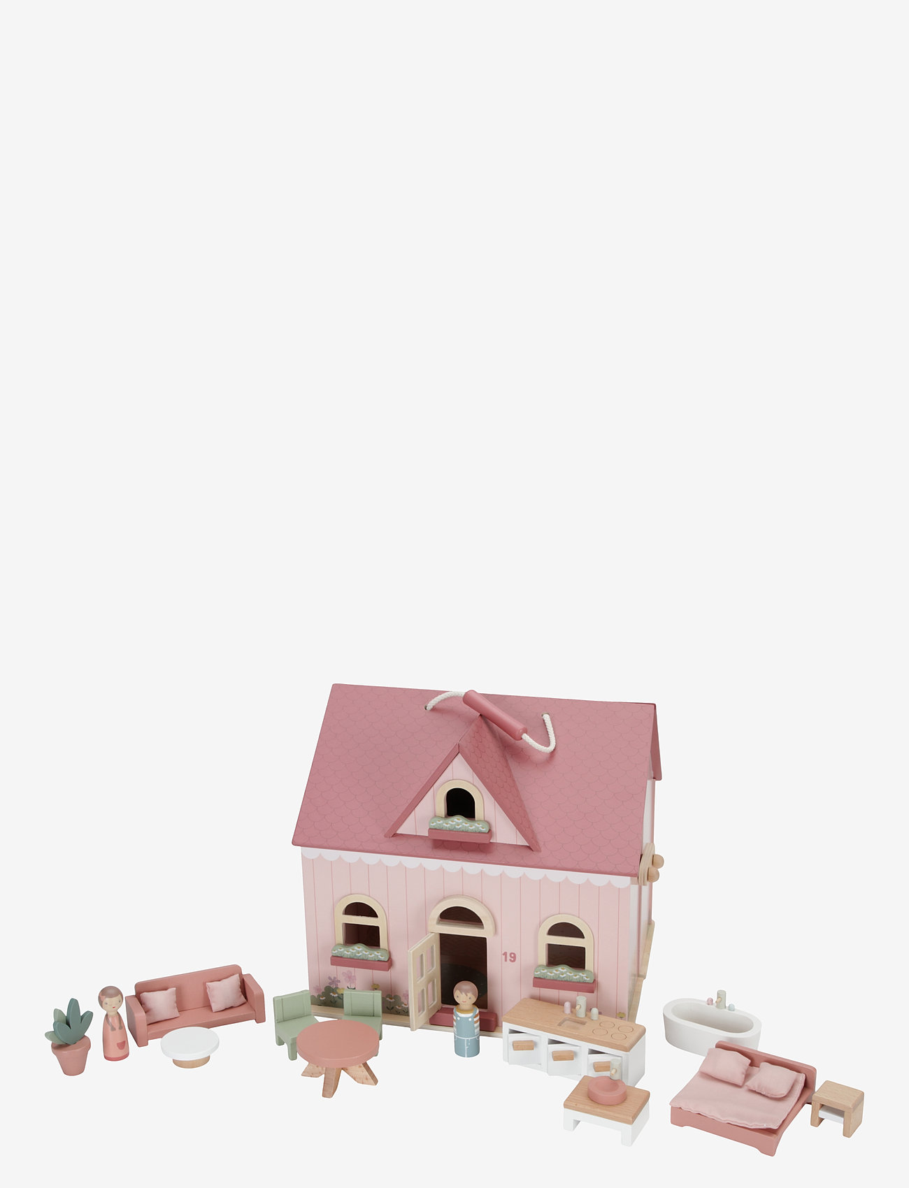 Little Dutch - Little Dutch - Dukkehus lille - legesæt - pink - 4