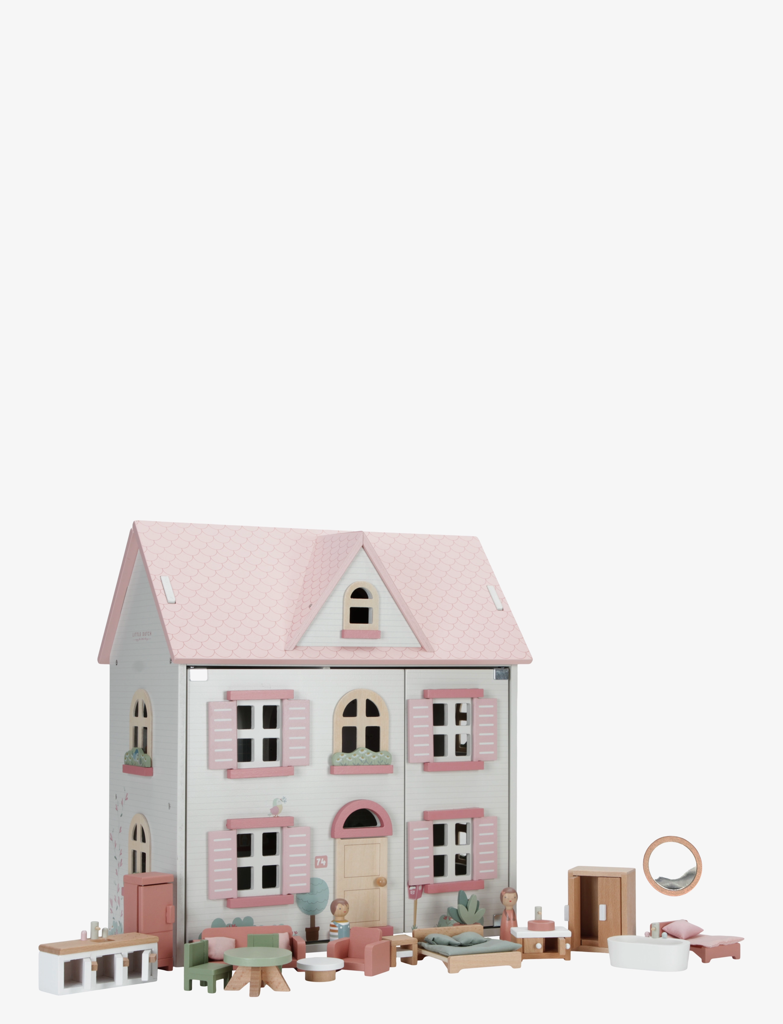 Little Dutch - Little Dutch - Dukkehus - legesæt - pink - 1