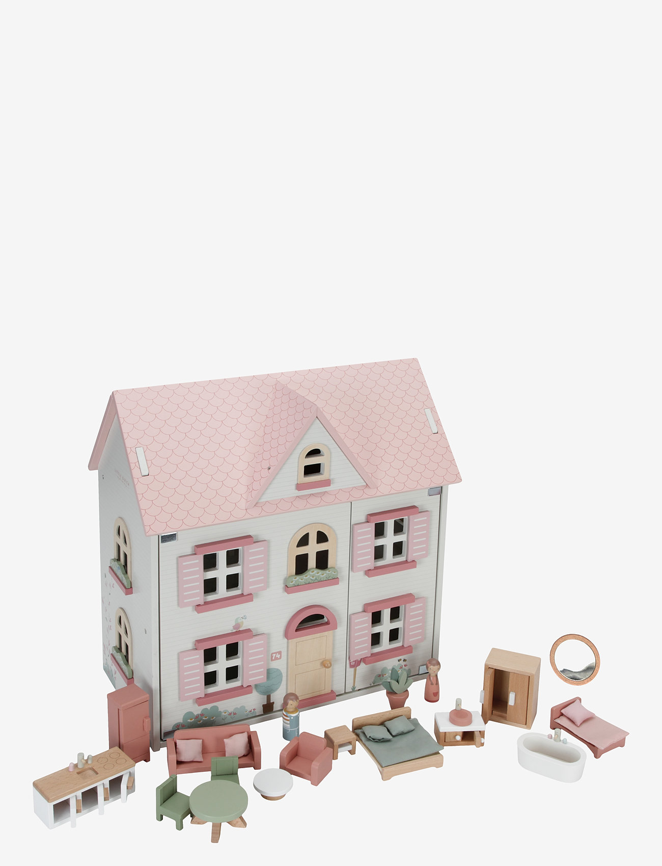 Little Dutch - Little Dutch - Dollhouse - lekset - pink - 2