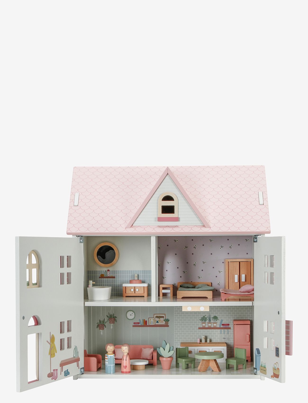 Little Dutch - Little Dutch - Dollhouse - lekset - pink - 4