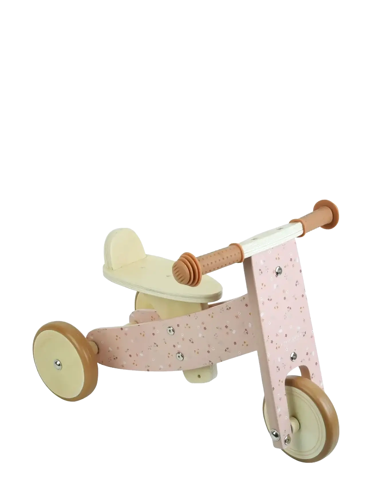 Little Dutch - Løbecykel Træ Little Pink Flower, Børn, Ride On Legetøj, Pink, Str: ONE SIZE