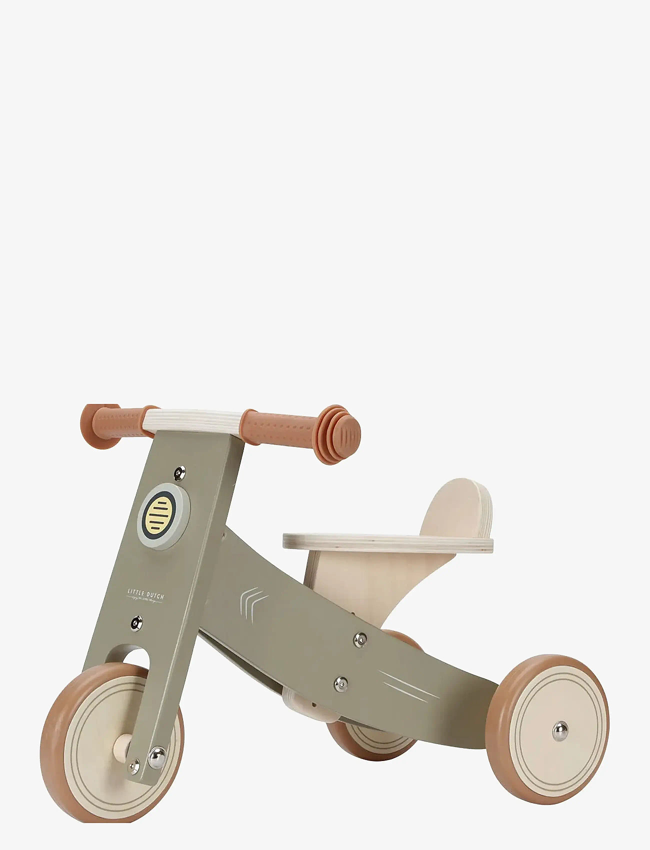 Little Dutch - Little Dutch - Løbecykel træ Olive - cyklar - olive - 1