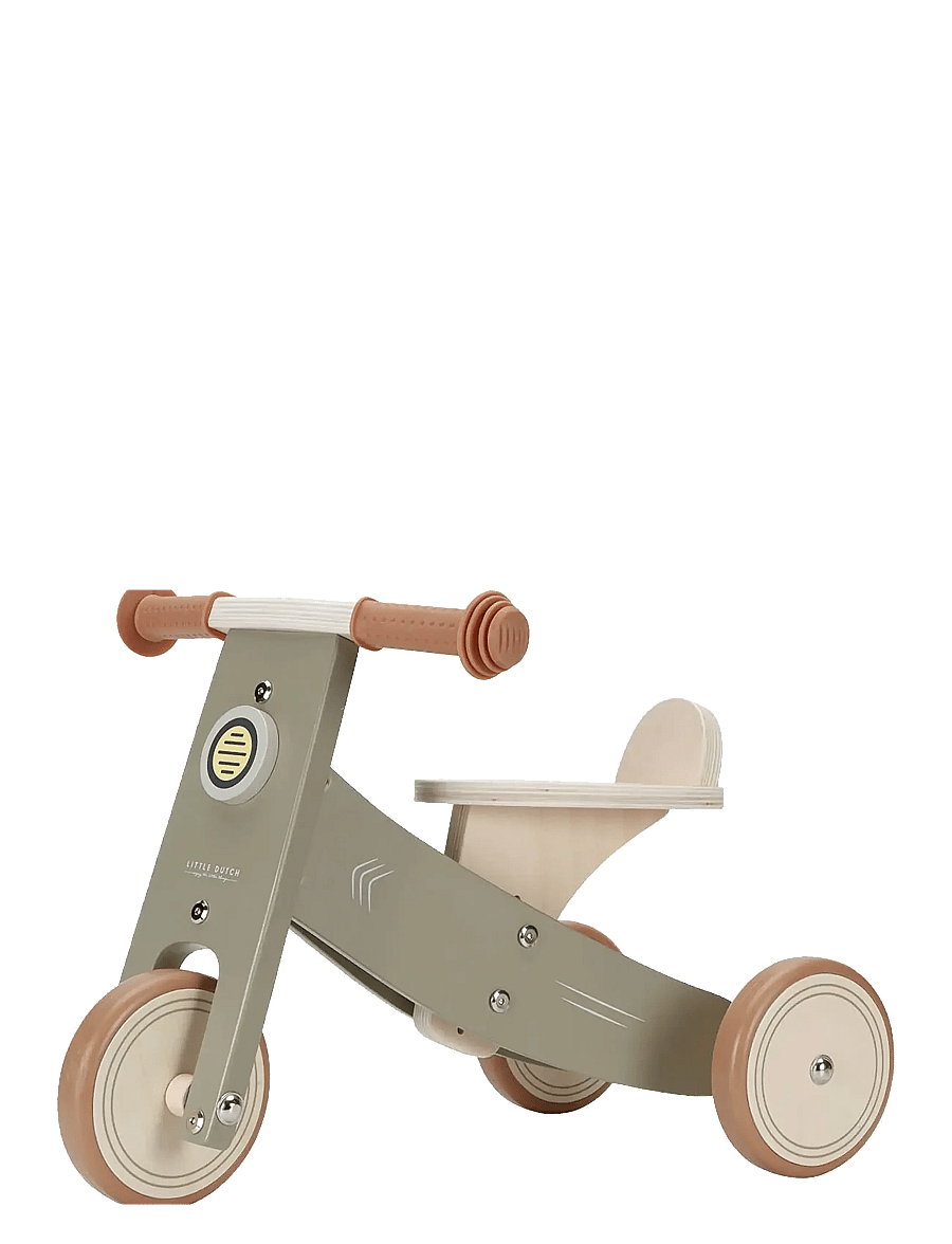 Little Dutch - Little Dutch - Løbecykel træ Olive - sykler - olive - 1