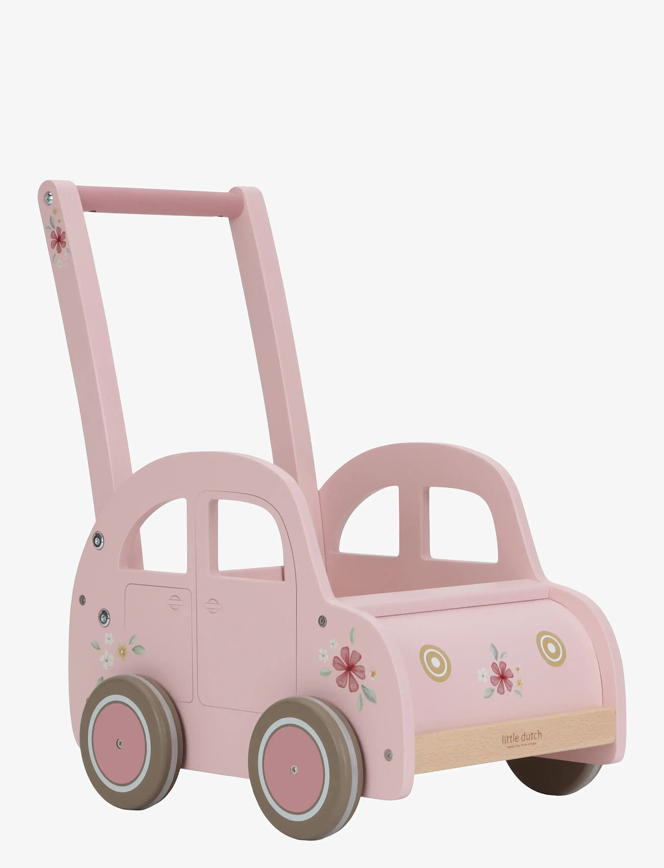 Little Dutch - Little Dutch - Gåvogn bil - Pink - gåstoler - pink - 1