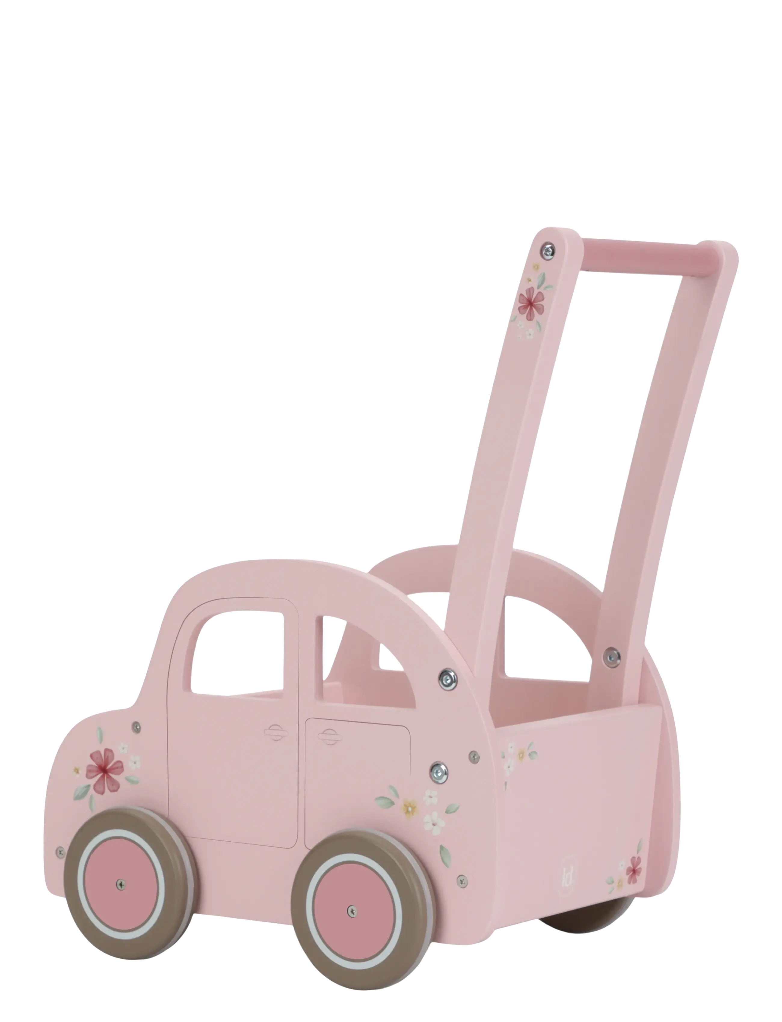 Little Dutch - Little Dutch - Gåvogn bil - Pink - gåstolar - pink - 3