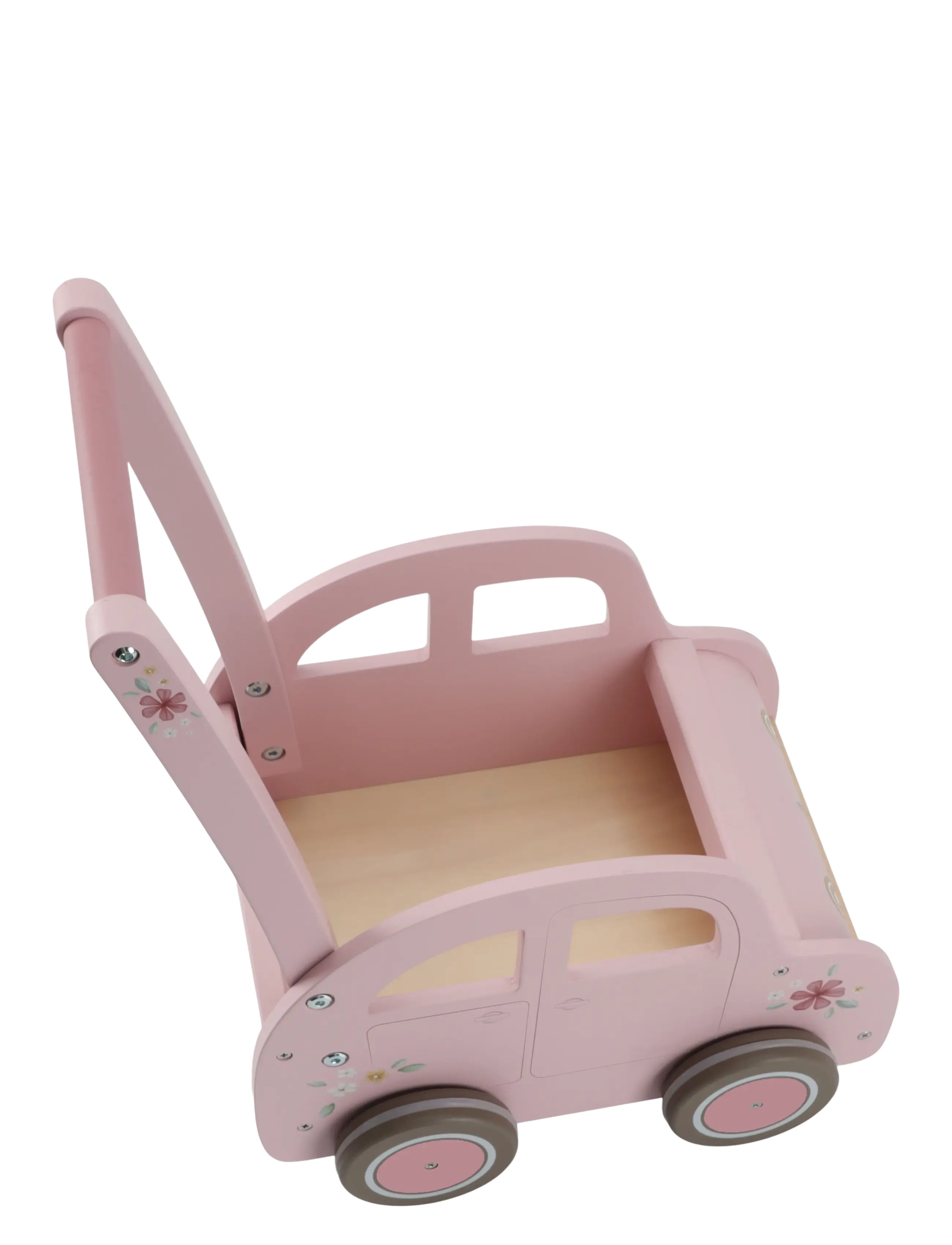 Little Dutch - Little Dutch - Gåvogn bil - Pink - gåstolar - pink - 4