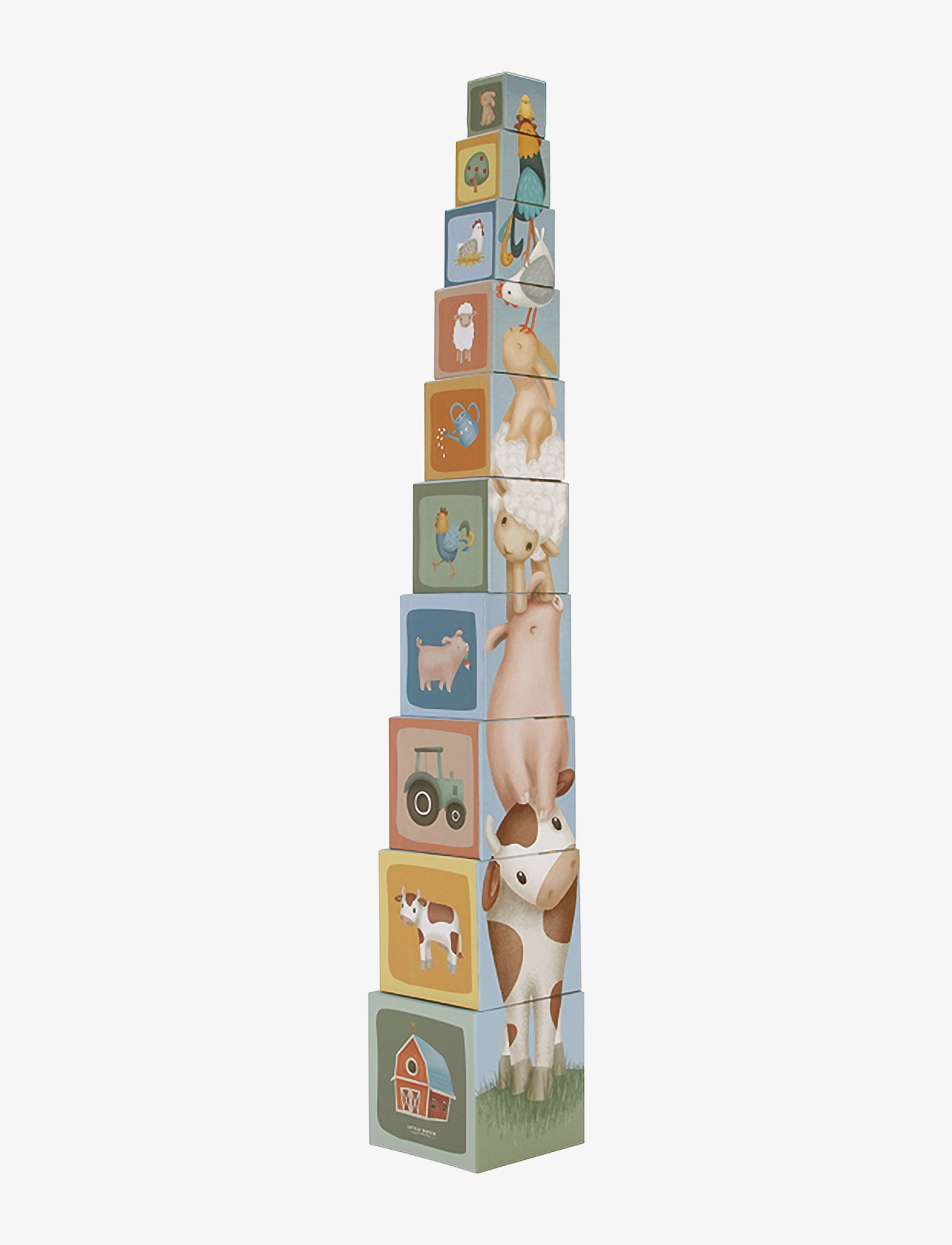 Little Dutch Little Dutch - Stabeltårn - Little Farm Pap - App deal - MULTI / multi