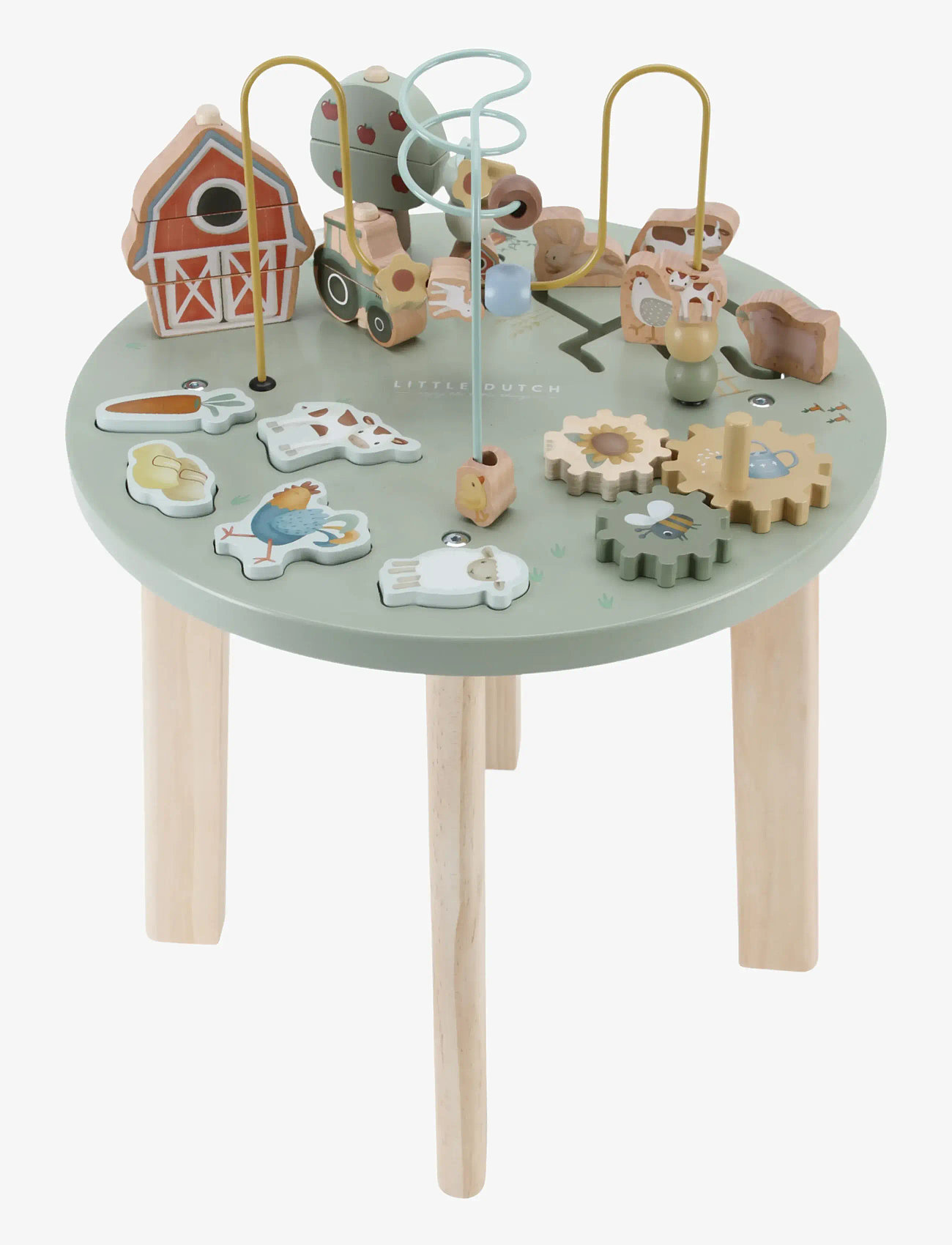 Little Dutch - Little Dutch Activity Table Little Farm FSC - interactive toys - green - 1
