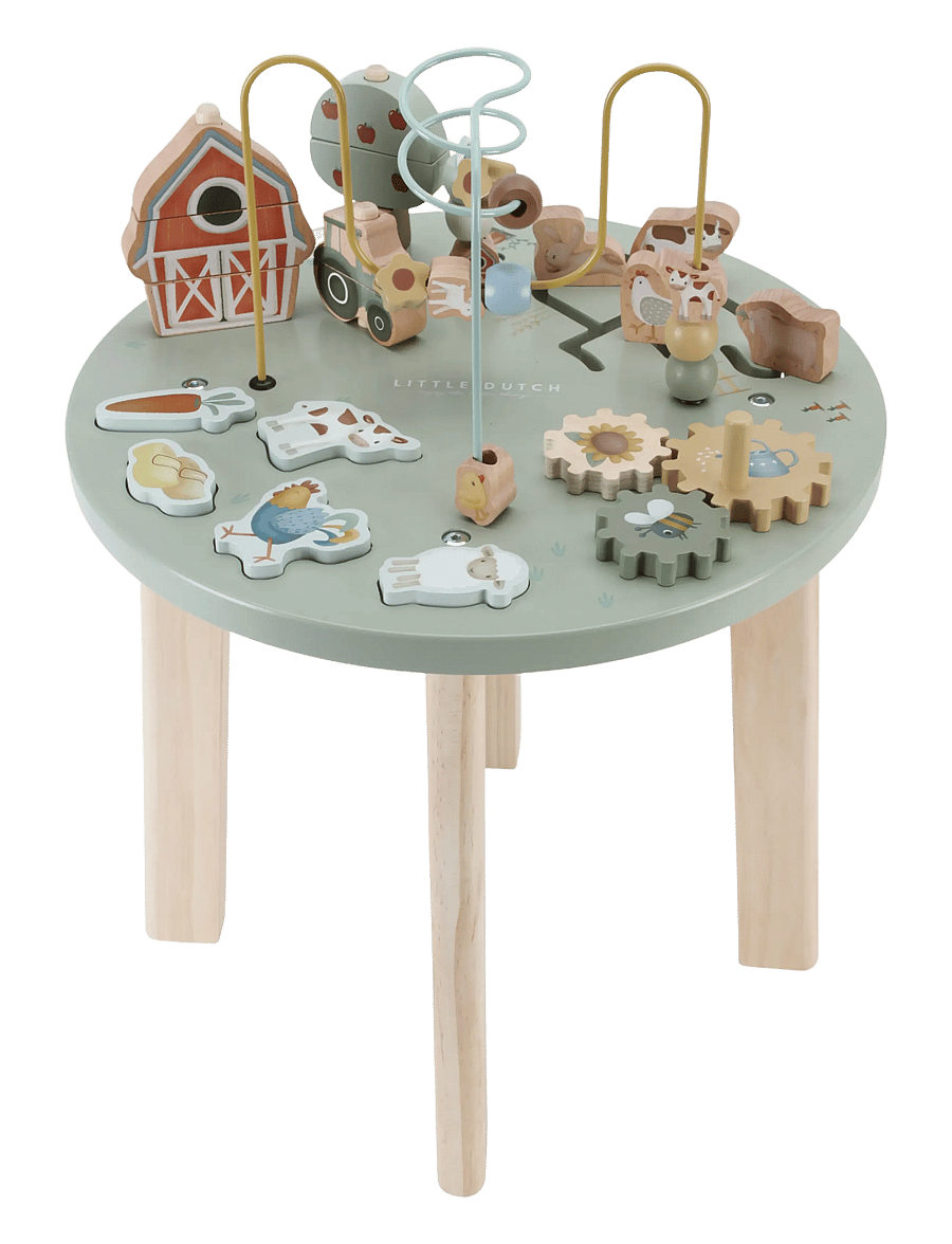 Little Dutch - Little Dutch Activity Table Little Farm FSC - interaktiva leksaker - green - 1