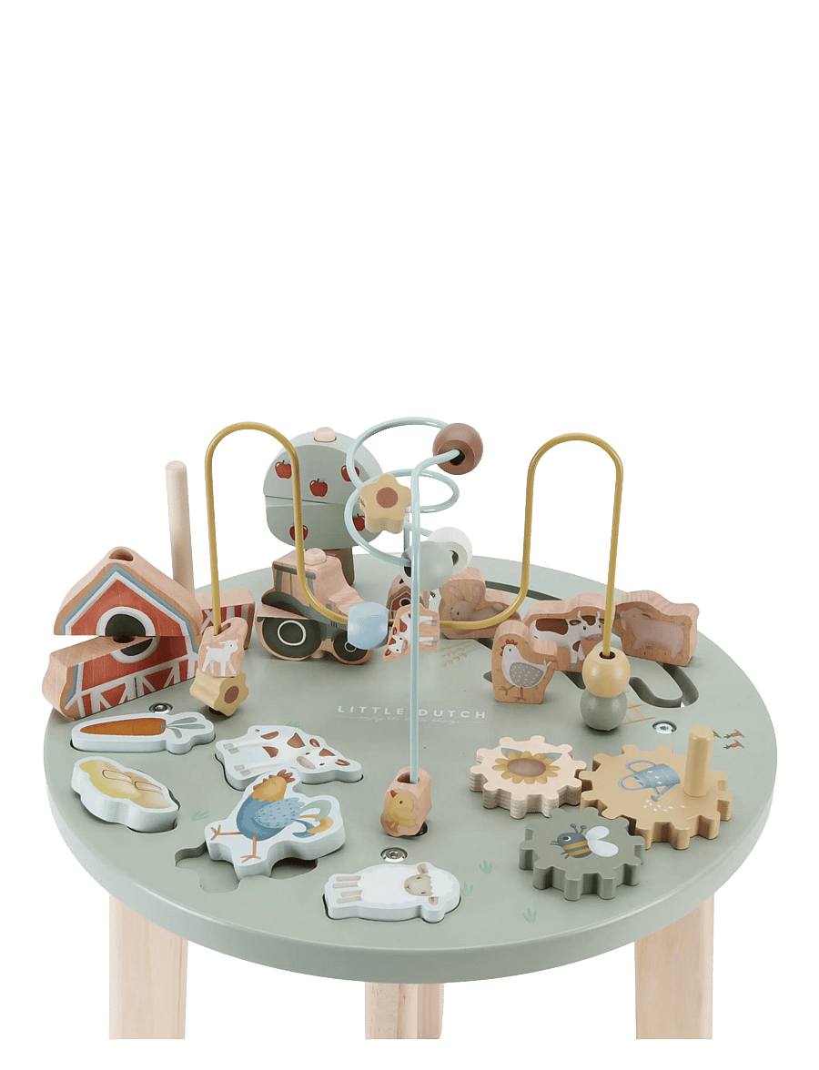 Little Dutch - Little Dutch Activity Table Little Farm FSC - interaktiva leksaker - green - 2