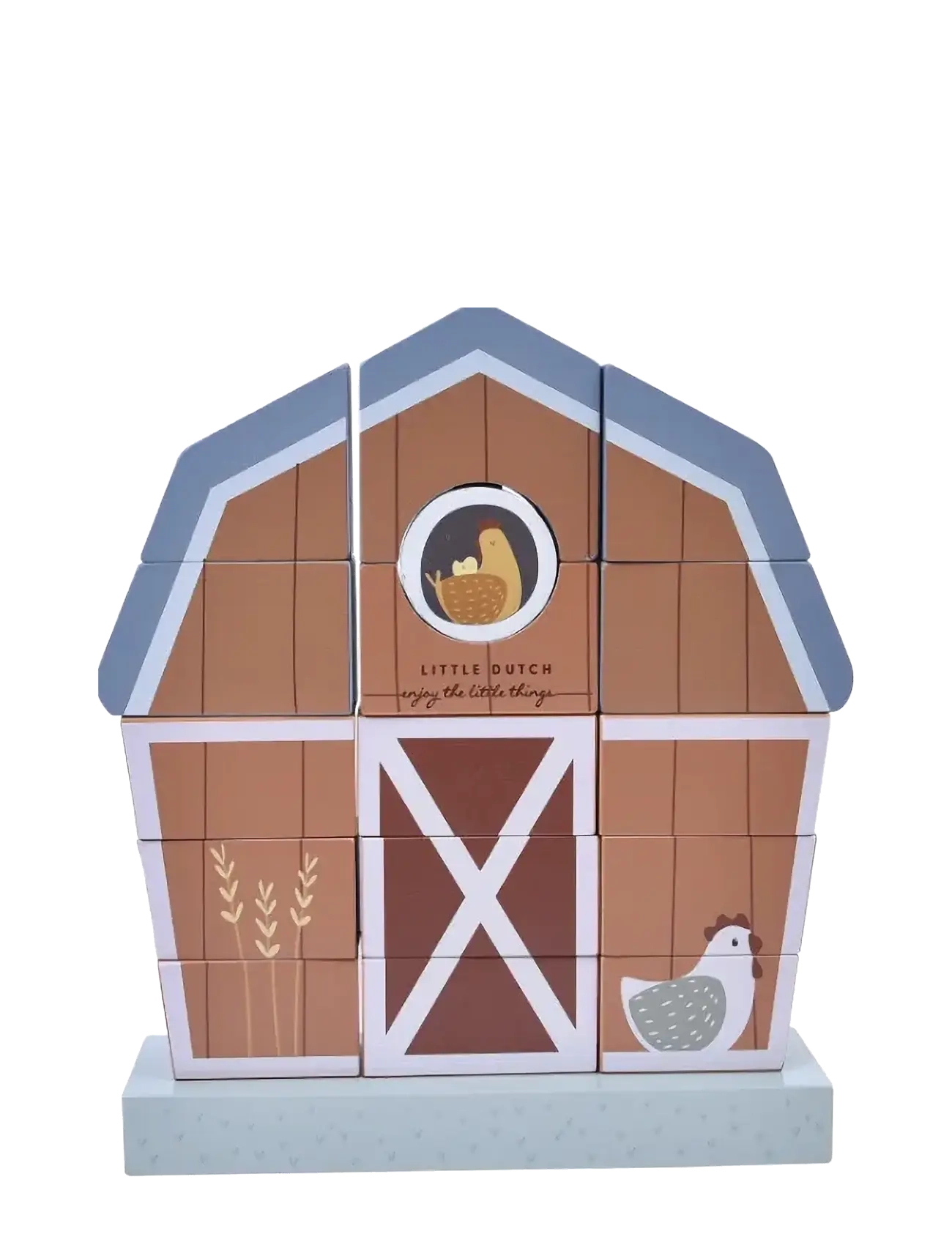 Little Dutch Little Dutch Stacking Farmhouse Little Farm FSC - Inspiration - MULTI / multi
