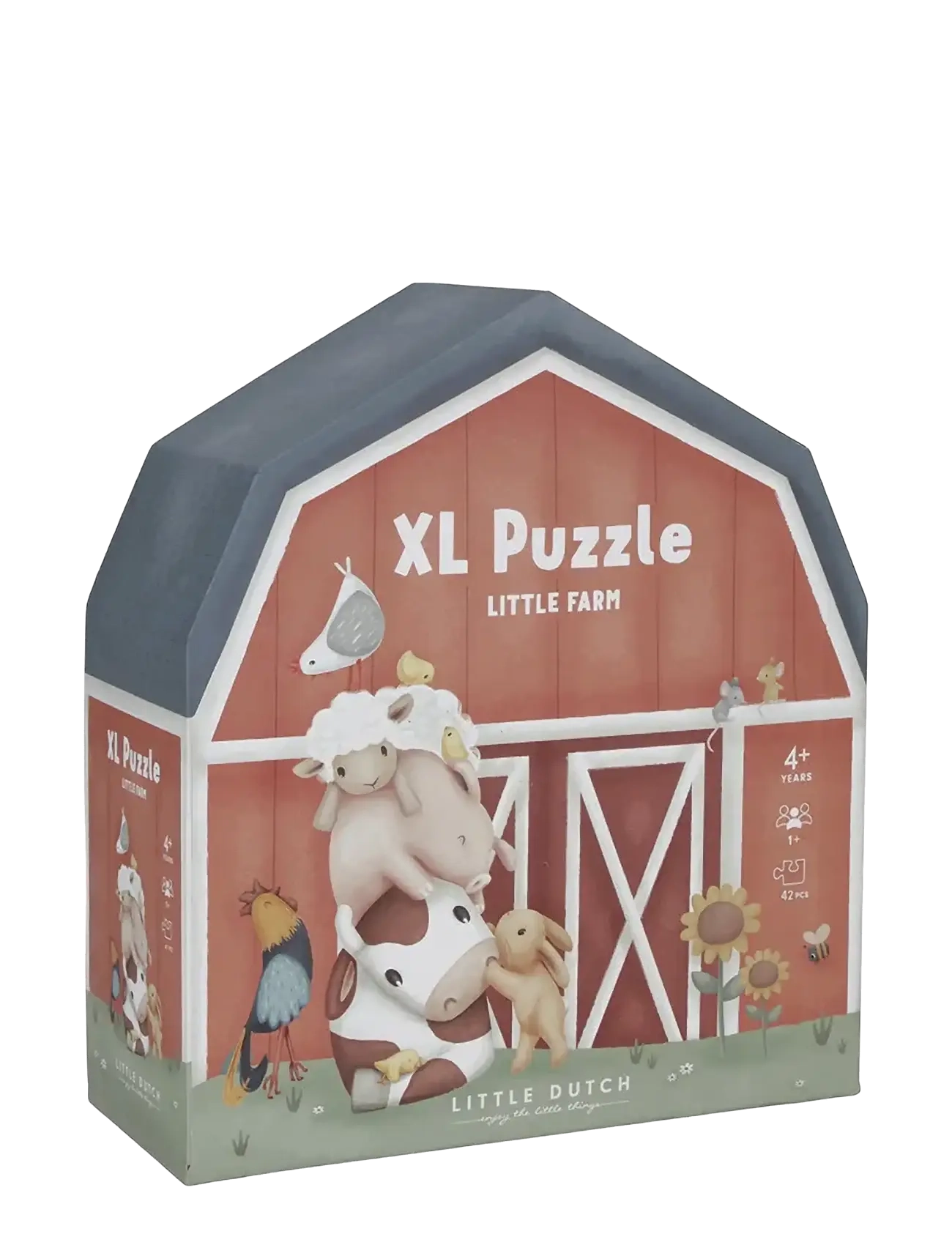 Little Dutch - Little Dutch - Gulvpuslespil  - Little Farm - multi - 3