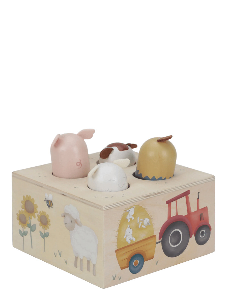 Little Dutch - Little Dutch Pop-Up Toy Little Farm FSC - bankebrett - multi - 1